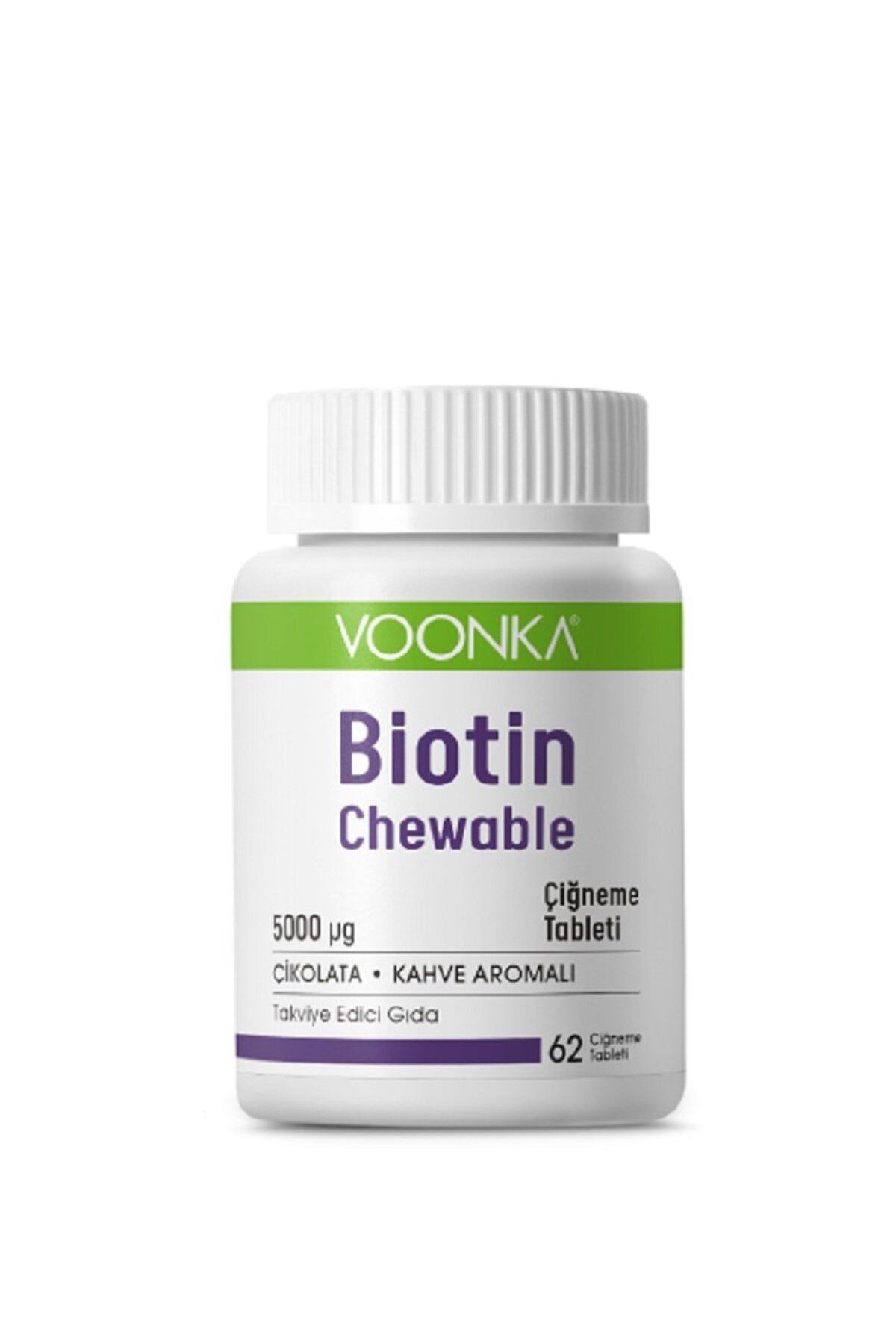 Biotin Chewable 62 Çiğneme Tableti