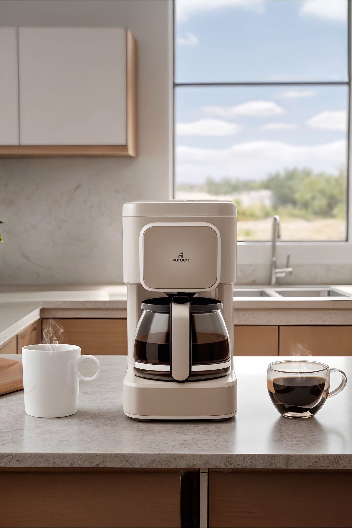Just Coffee Aroma 2 In 1 Filtre Kahve Ve Çay Demleme Makinesi Latte