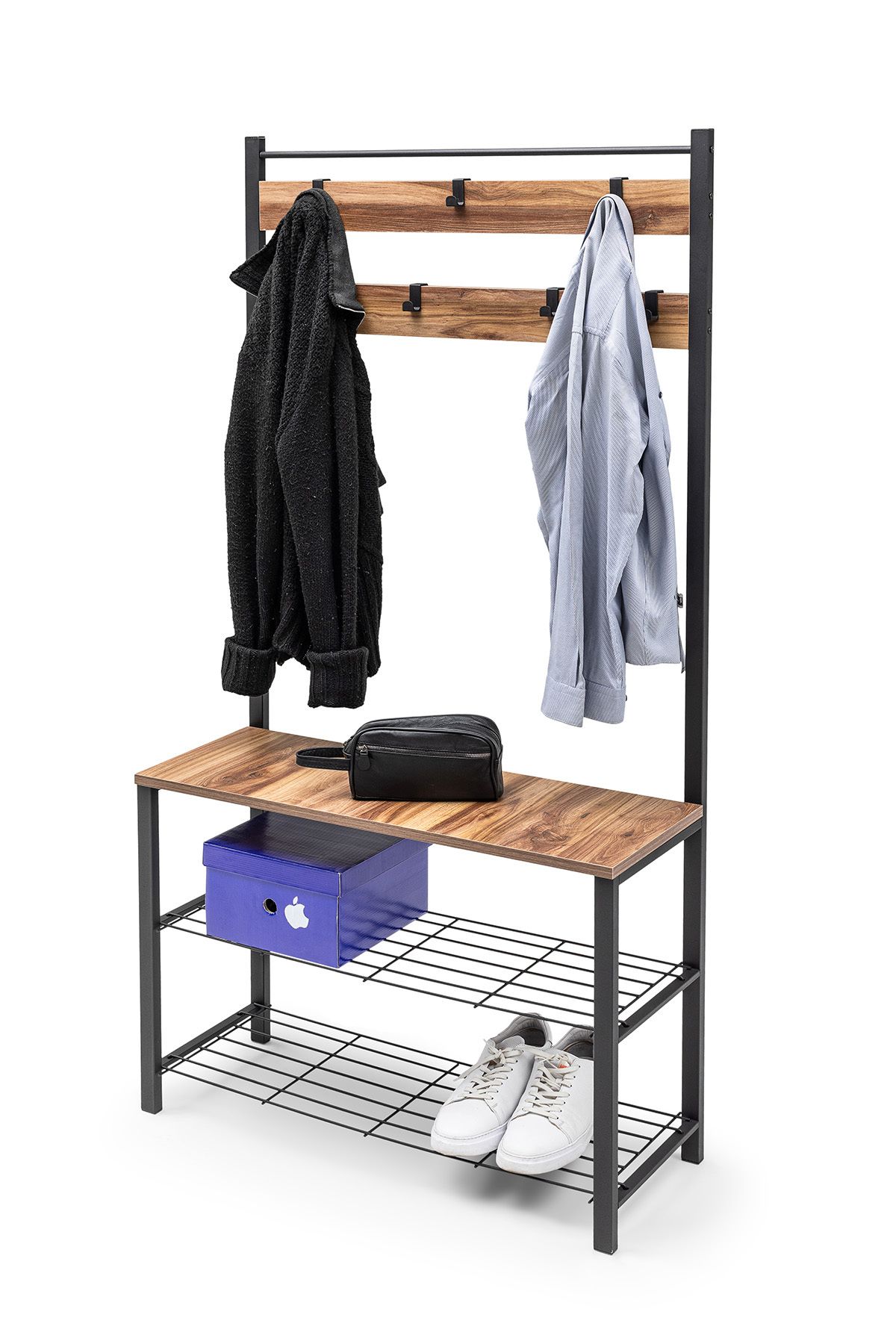 - Metal Portmanto, Elbise Askılığı, Vestiyer, Ayakkabılık