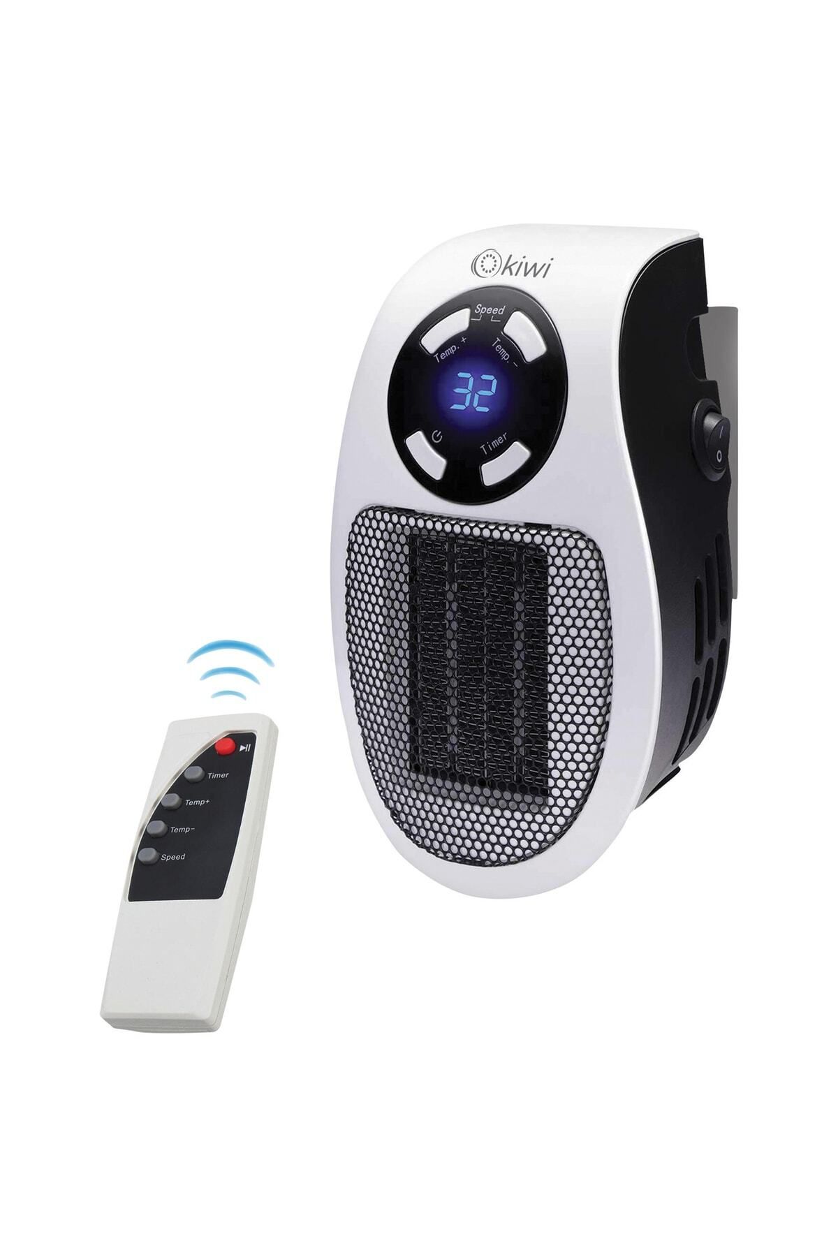 Kht 8430 Kumandalı Priz Tipi Fanlı Isıtıcı