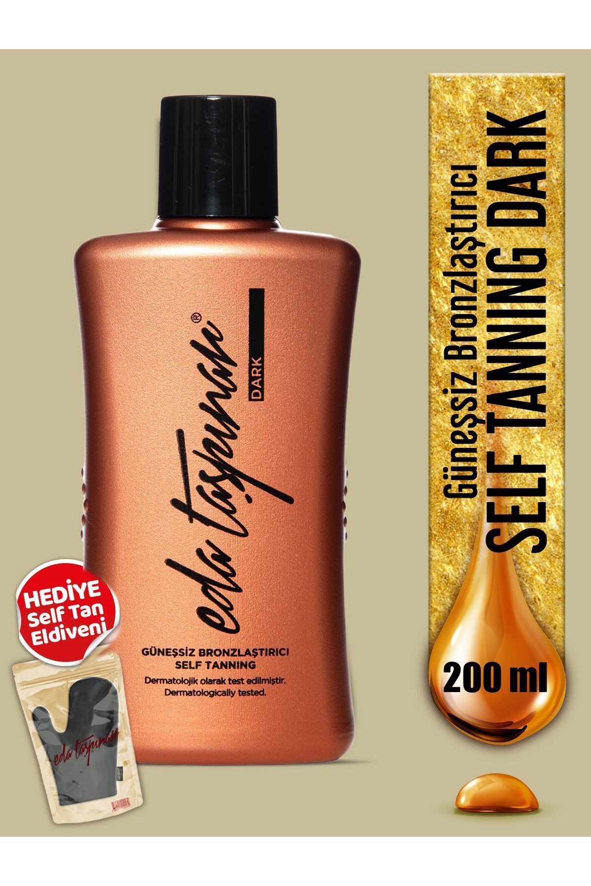 Dark Güneşsiz Bronzlaştırıcı Self Tanning