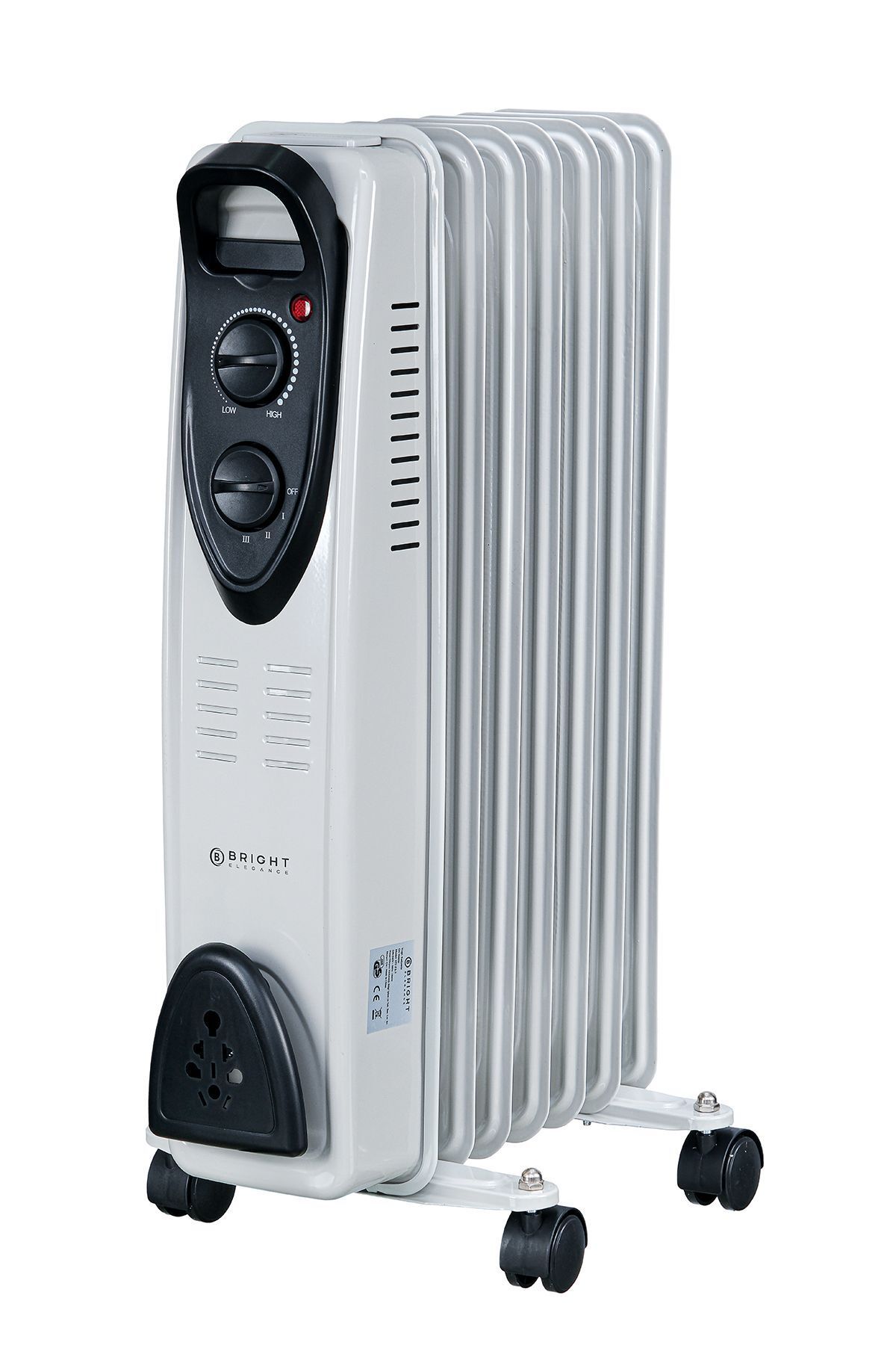 BE-6507 Devrilme Korumalı 7 Dilimli Yağlı Radyatör