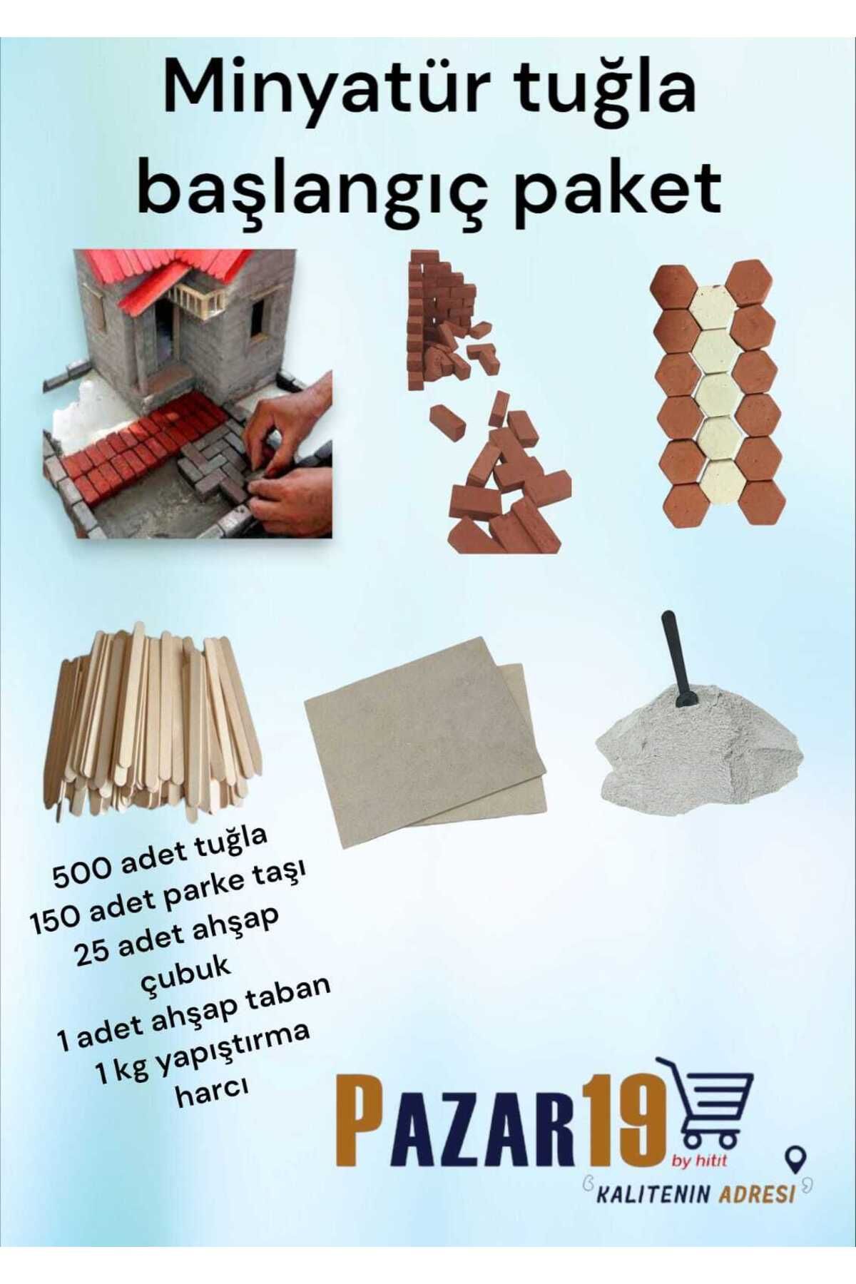 Minyatür Tuğla Başlangıç Paket