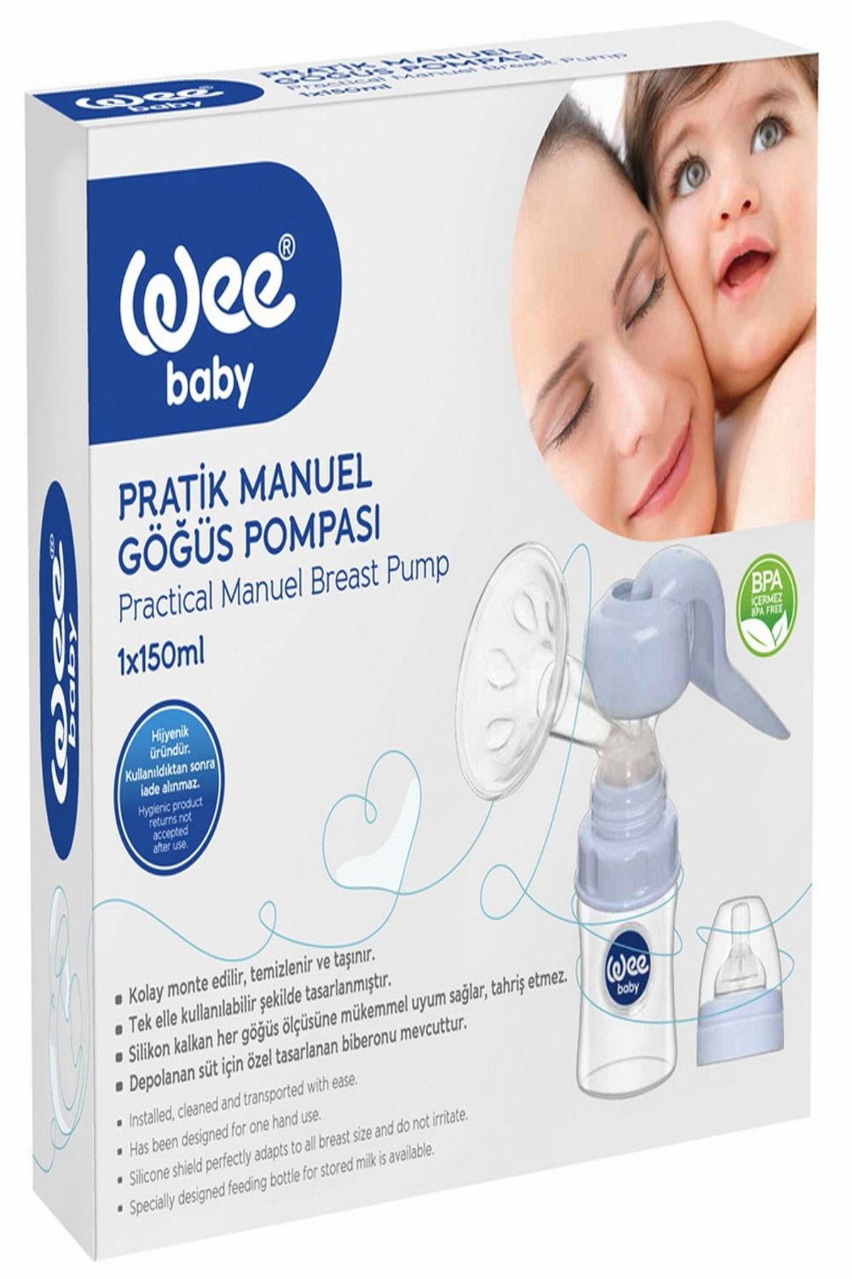 Pratik Manuel Göğüs Pompası