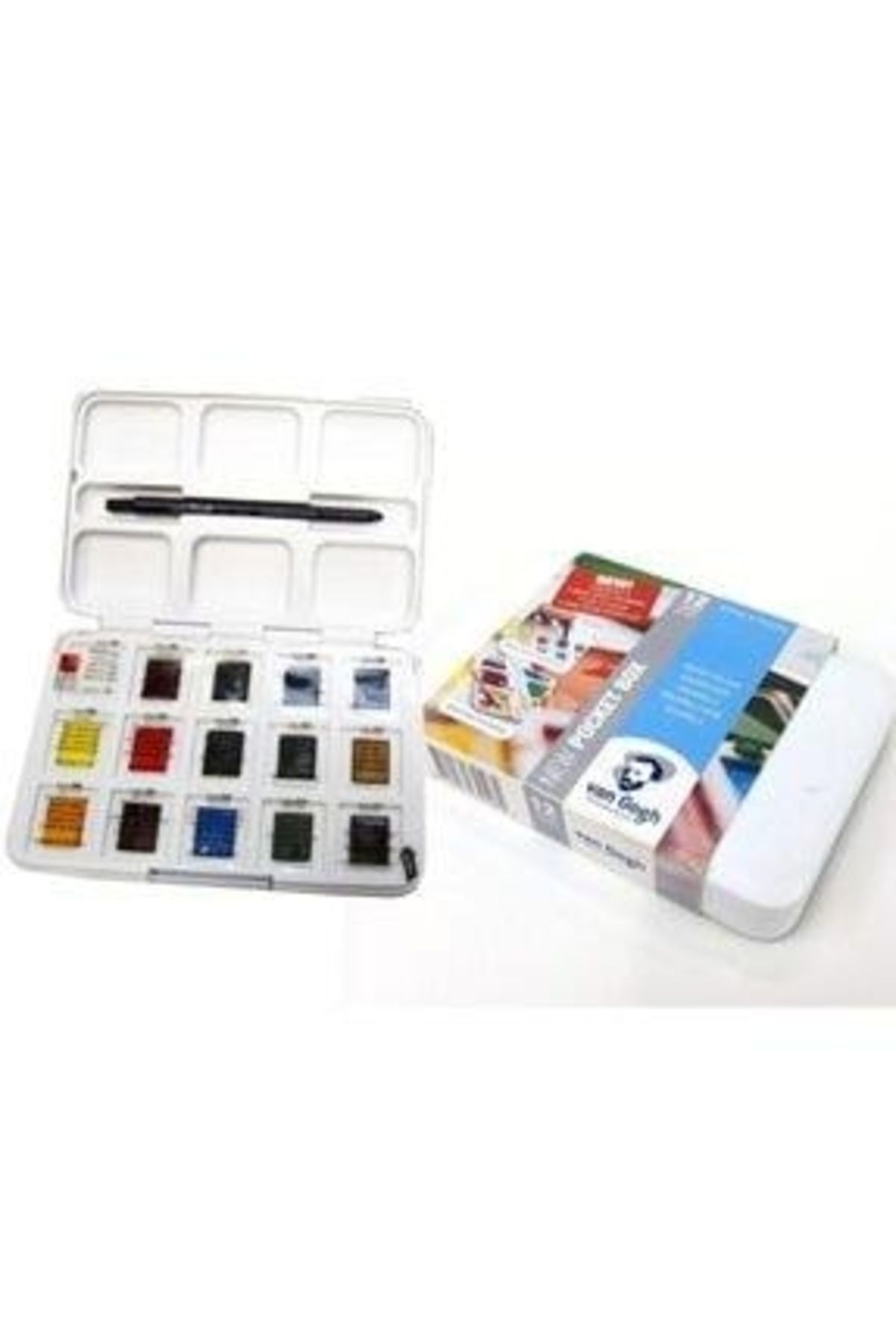 Van Gogh 12 3 Renk Tablet Sulu Boya Seti Plastik Kutulu(DEFTER HEDİYELİ) / 20808632