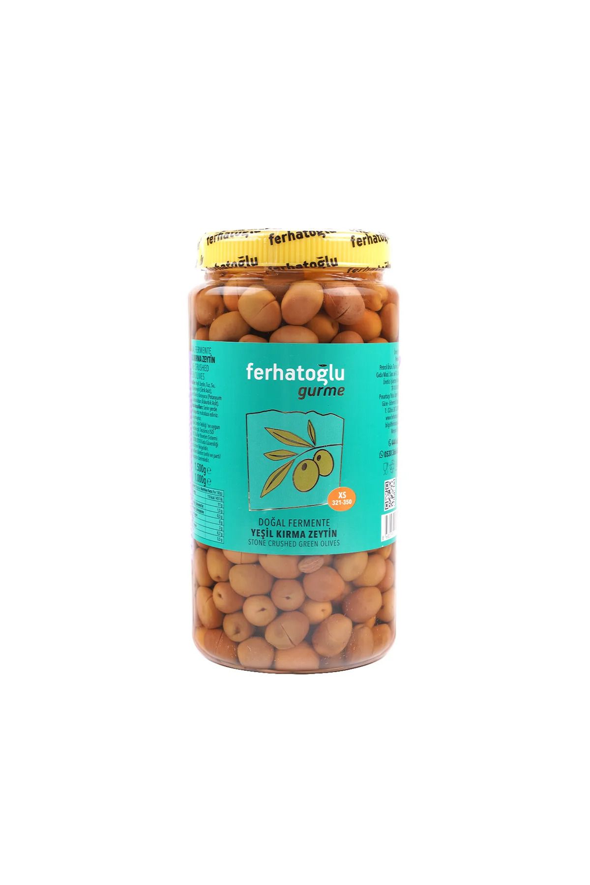 Yeşil Kırma Zeytin 1000 gr