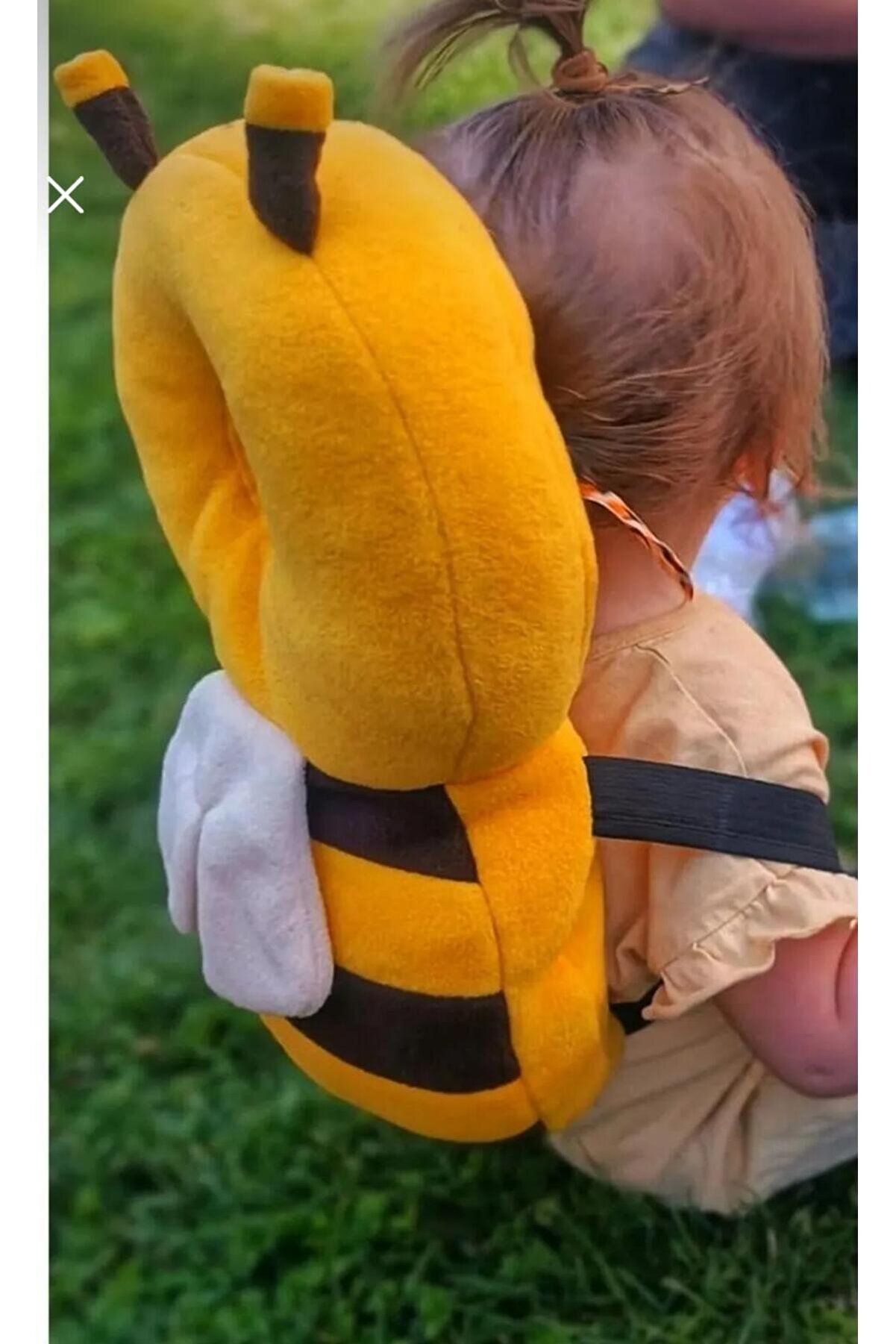 Ruyalarbebek Sarı Bebek Kafa Koruma Yastığı Arı Ilk Adım Yastığı