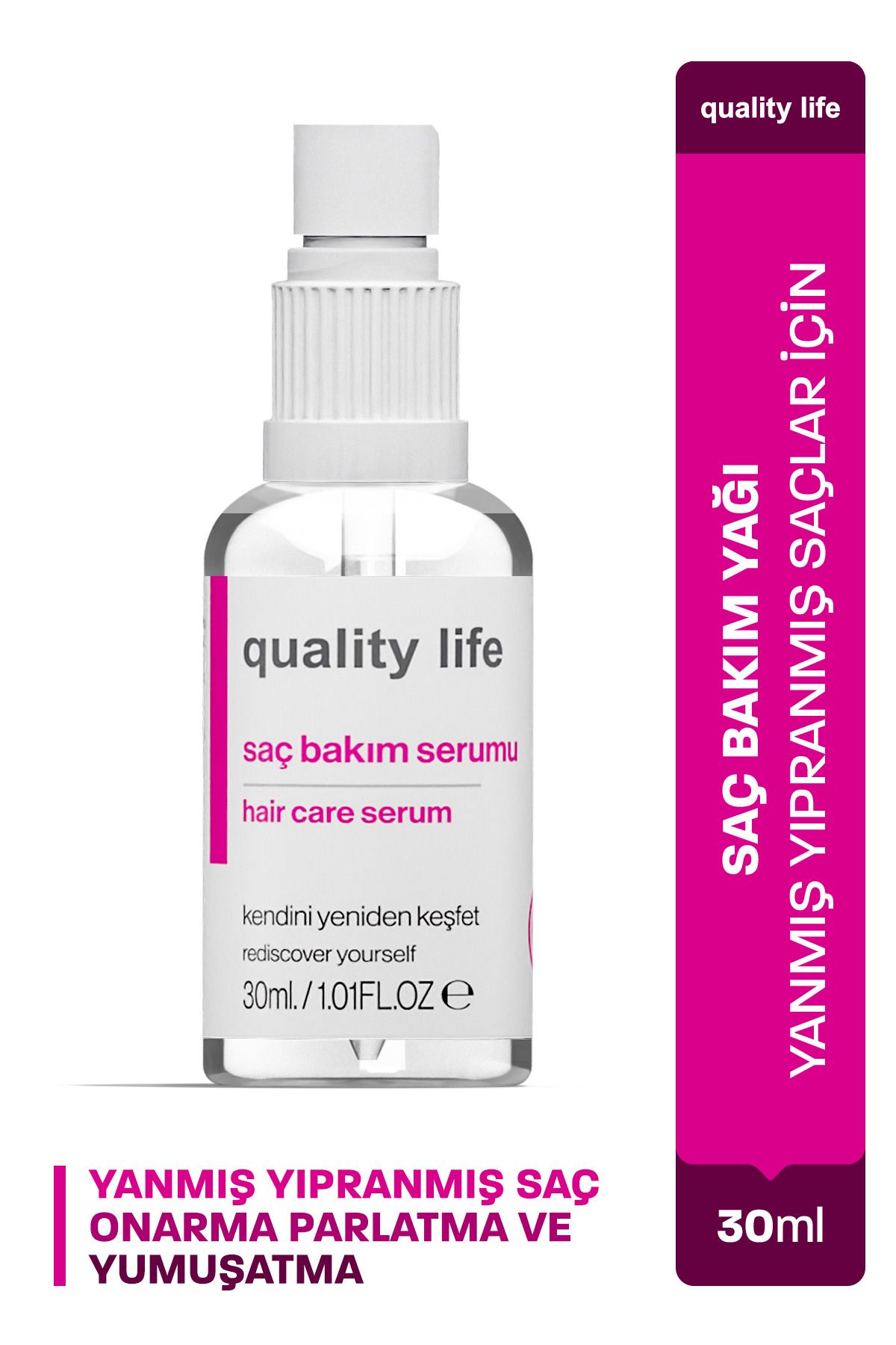 Saç Bakım Yağı Argan Keratin Saç Bakımı Yağı Yanmış Yıpranmış Saçlar İçin Saç Bakım Hair Care Serum