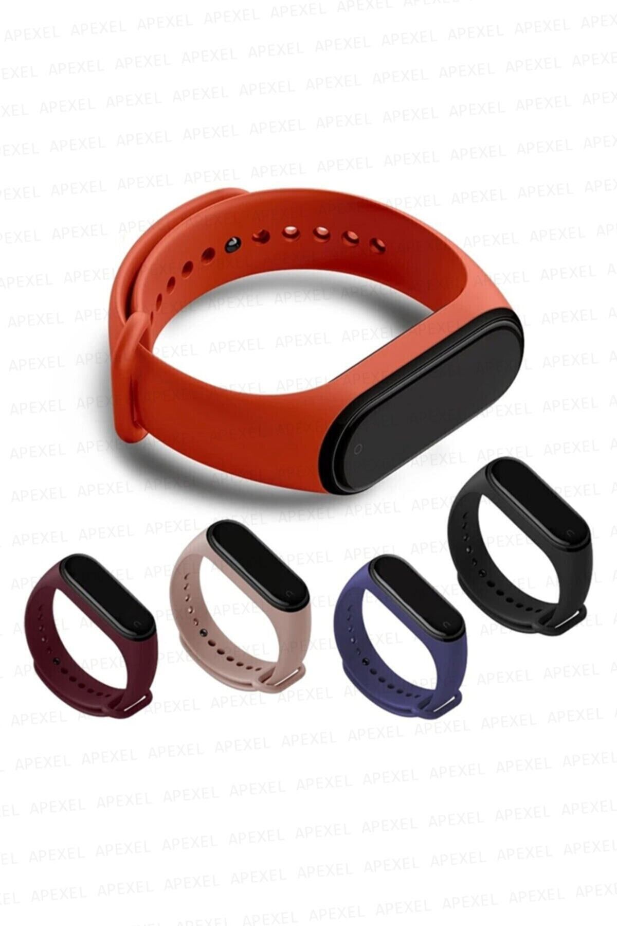 Xiaomi Mi Band 3 Ve 4 Uyumlu 5'li Kordon Seti