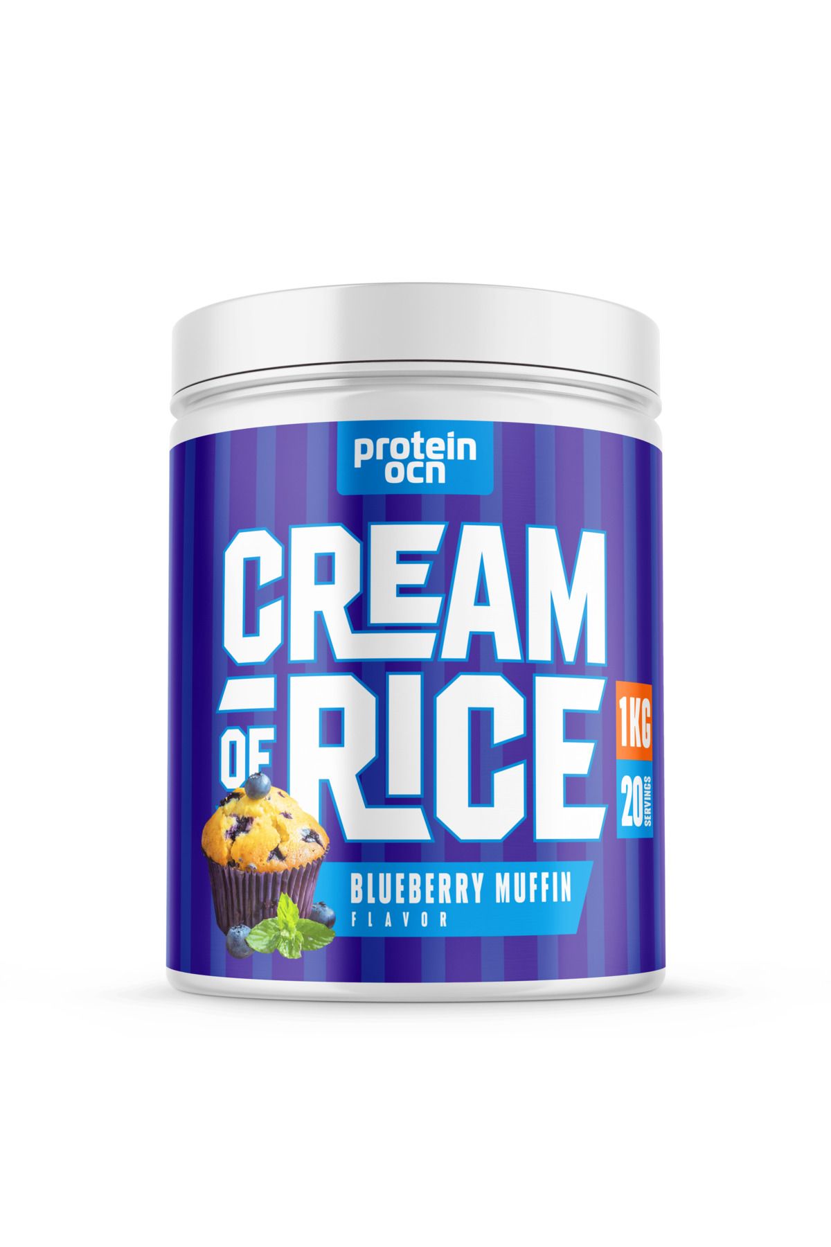 Cream Of Rice | Pirinç Kreması -  Blueberry Muffin - 1kg - 20 Servis