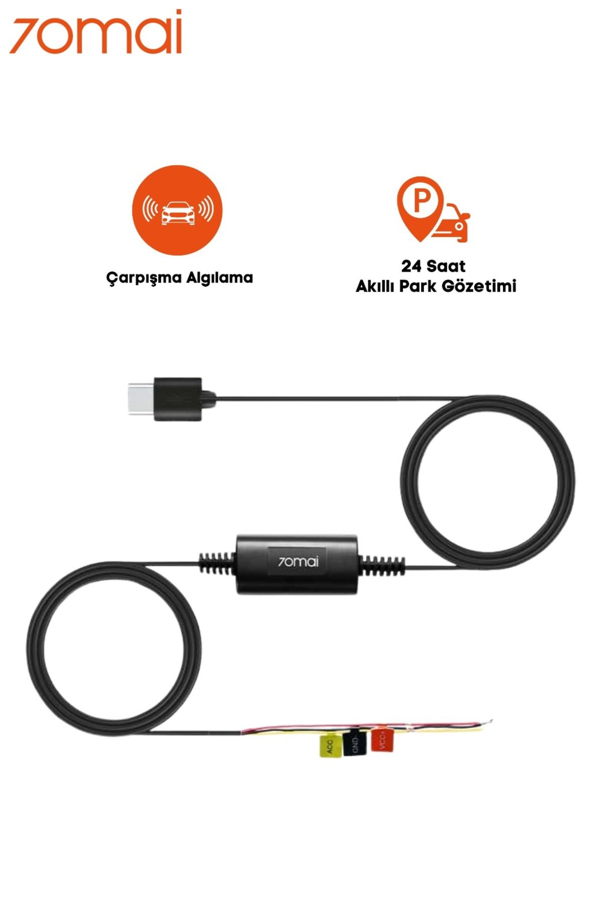 Up03 Park Gözetim Modu Kablosu M500 / Omni Hardwire Kit