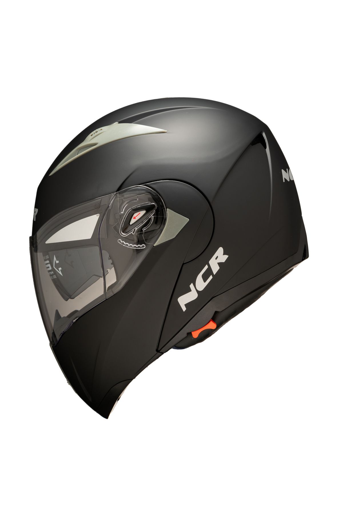 Çene Açılır Mat Kask (ECE BELGELİ)
