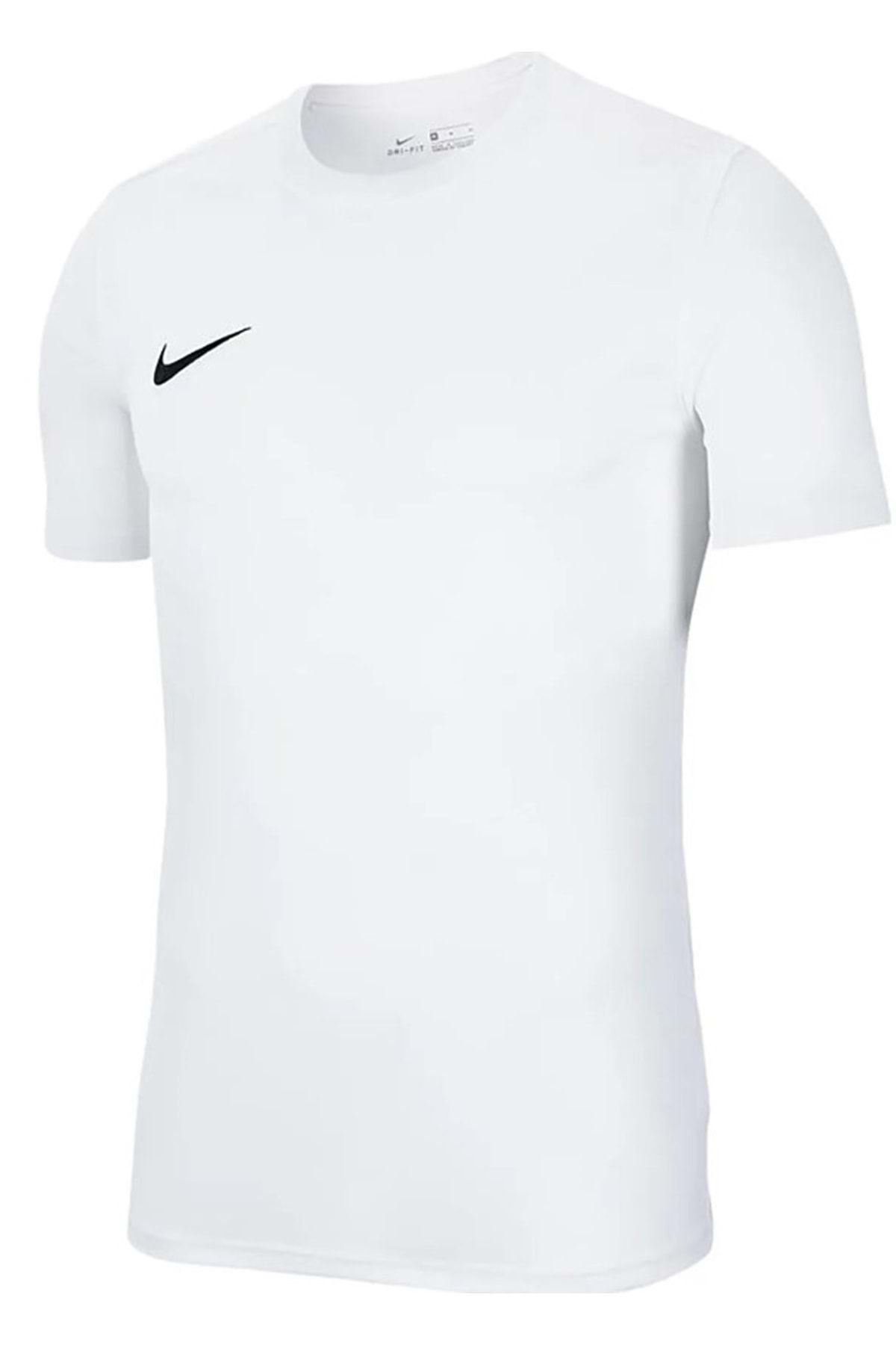 Bv6708-103 Dri-fit Park Vıı Jsy Ss Tişört Erkek Futbol Forması Beyaz-siyah