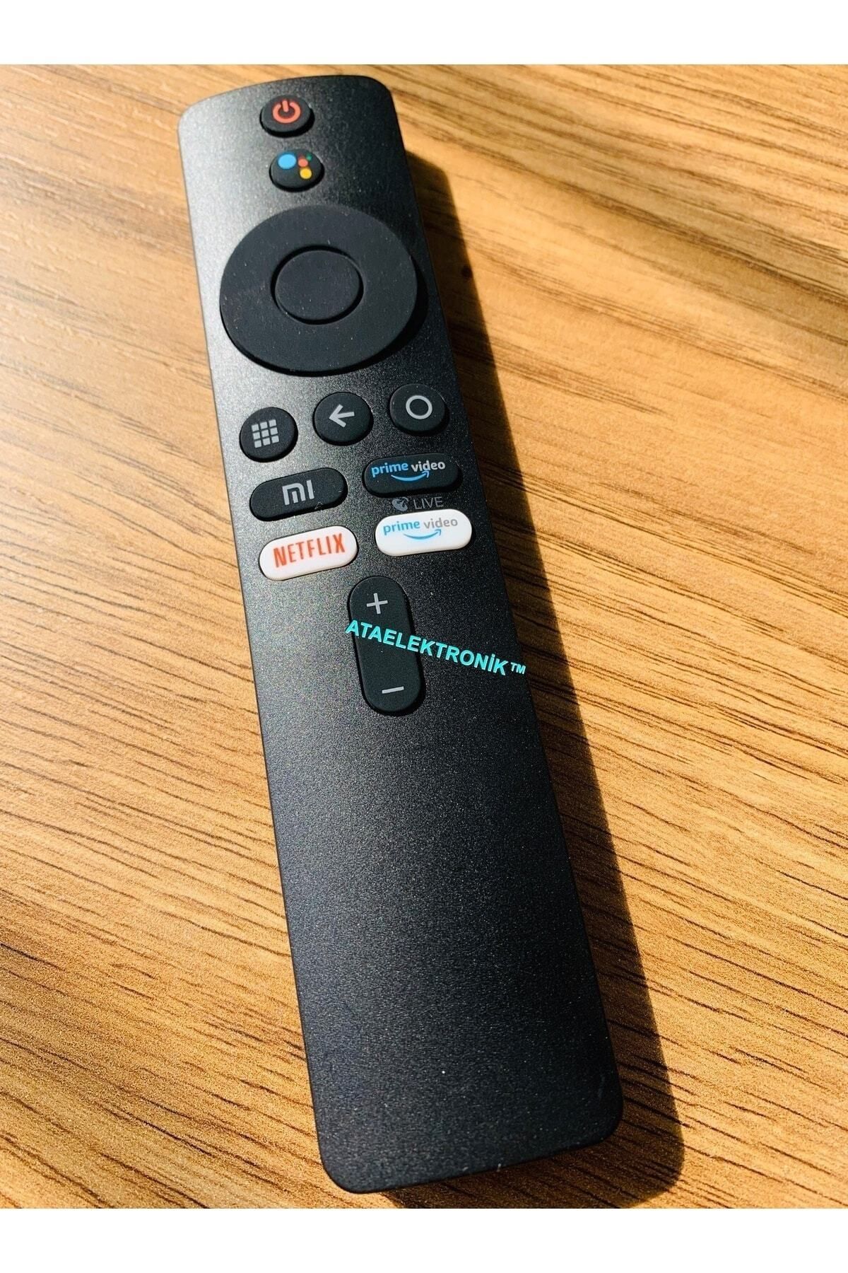 Tüm Modeller Için Xiaomi Mi Box S 4k Uyumlu Tv Stick Kumanda Netflix Prime Video Tuşlu