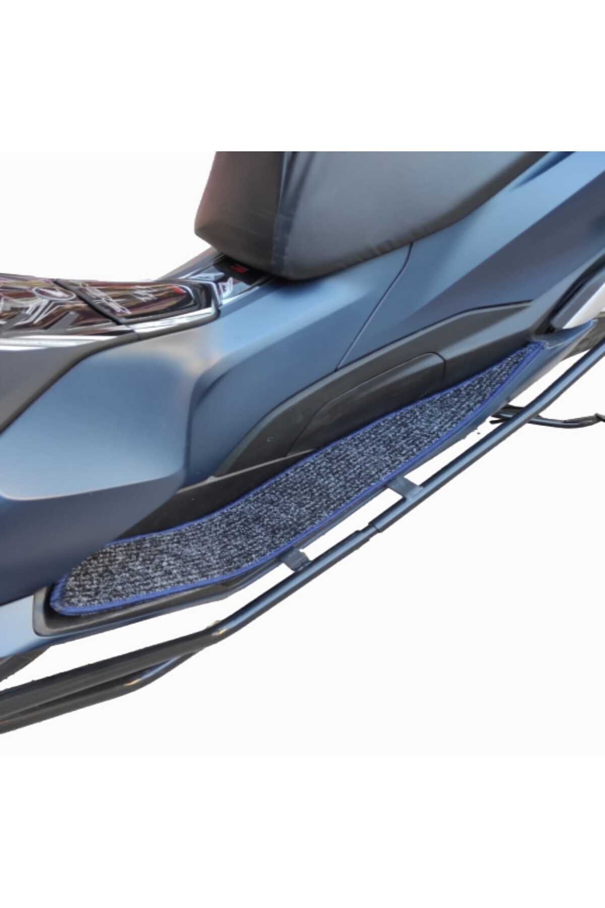 Motosiklet Aksesuar Koruyucu Paspas Honda PCX 125 2020 2021 2022 2023 2024 Uyumlu Lacivert Overloklu
