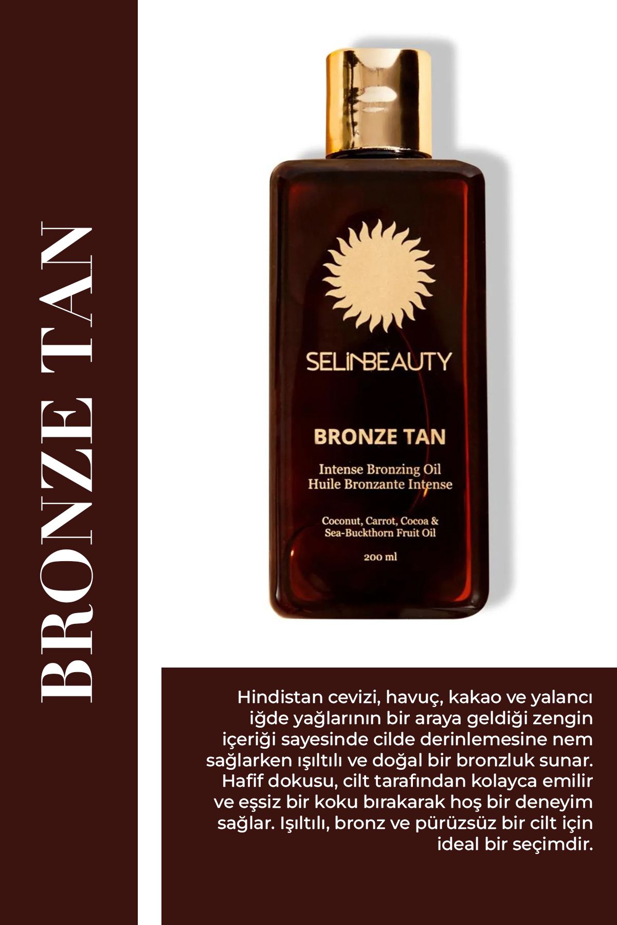 Bronze Tan Intense Bronzing Oil 200 ml