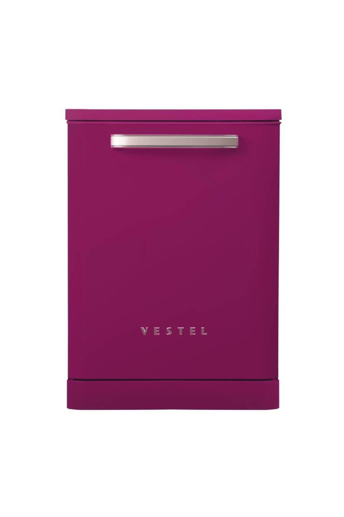 BM 5001 Retro Pembe Bulaşık Makinesi