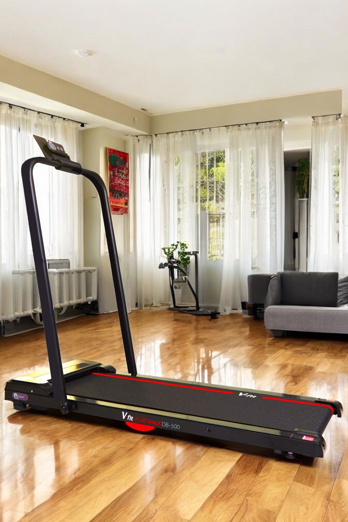 Voit Garantili Db500 Bluetooth Uygulama Destekli Katlanabilir Uzaktan Kumandalı Sessiz Koşu Bandı
