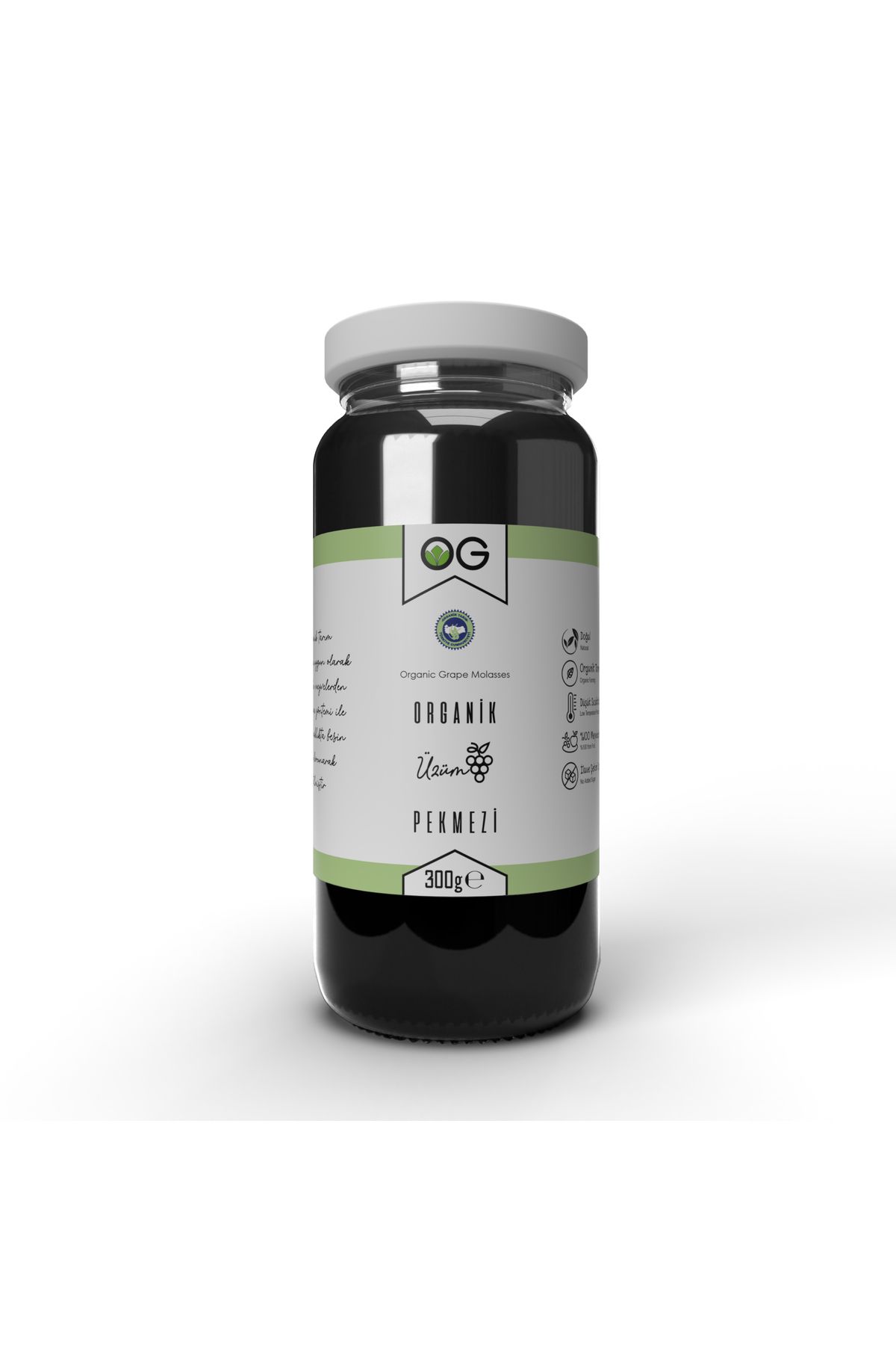Organik Üzüm Pekmezi 300 Gr