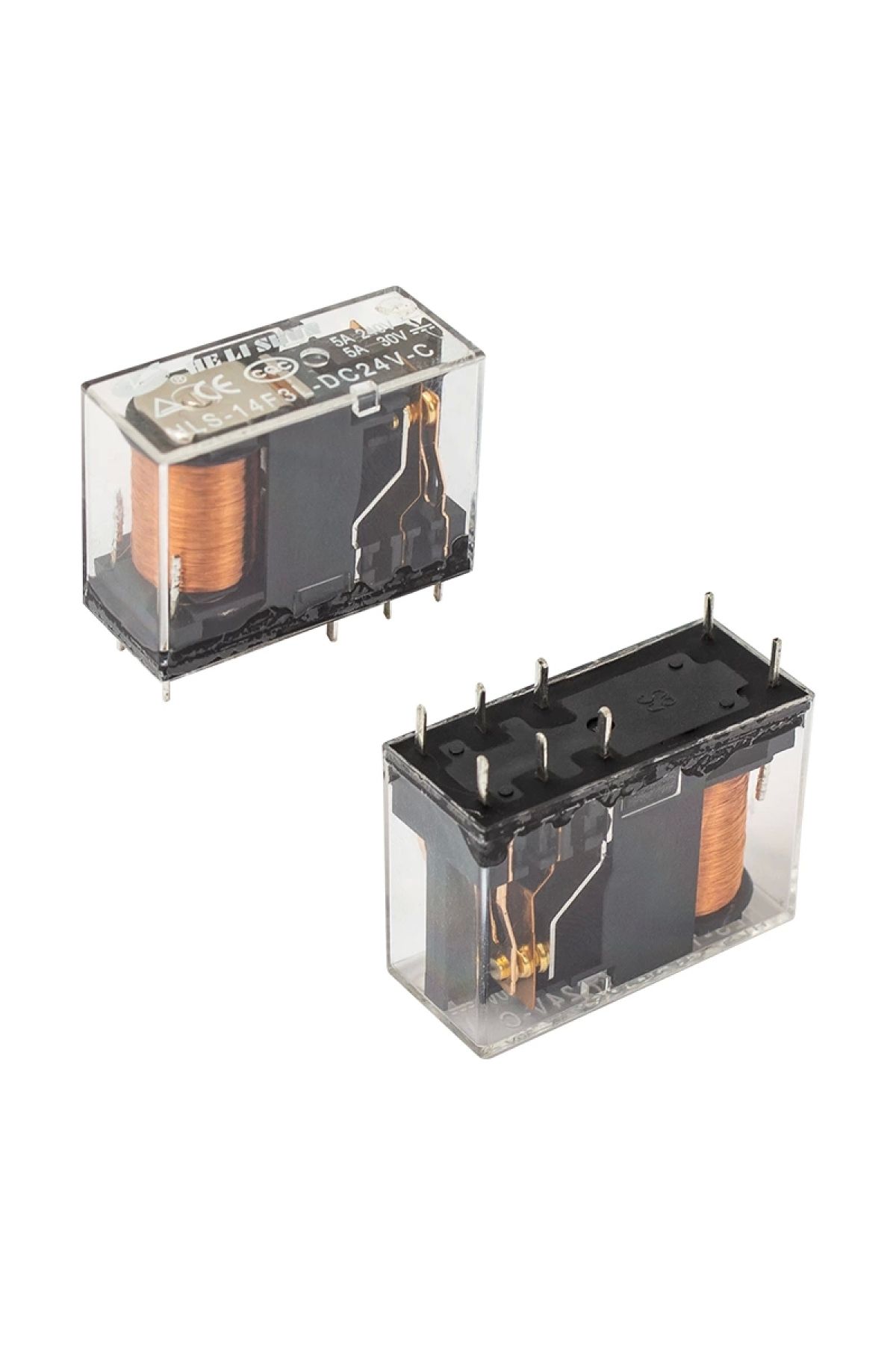 24V ROLE ÇİFT KONTAK 8 BACAK 5 AMPER (4247)