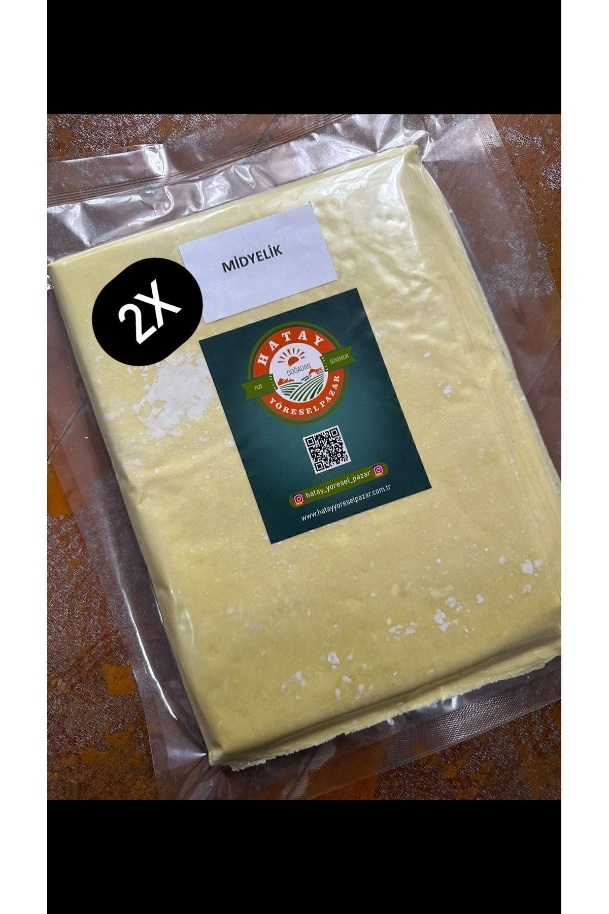 Midye Baklavalık Yufka 2 Kg