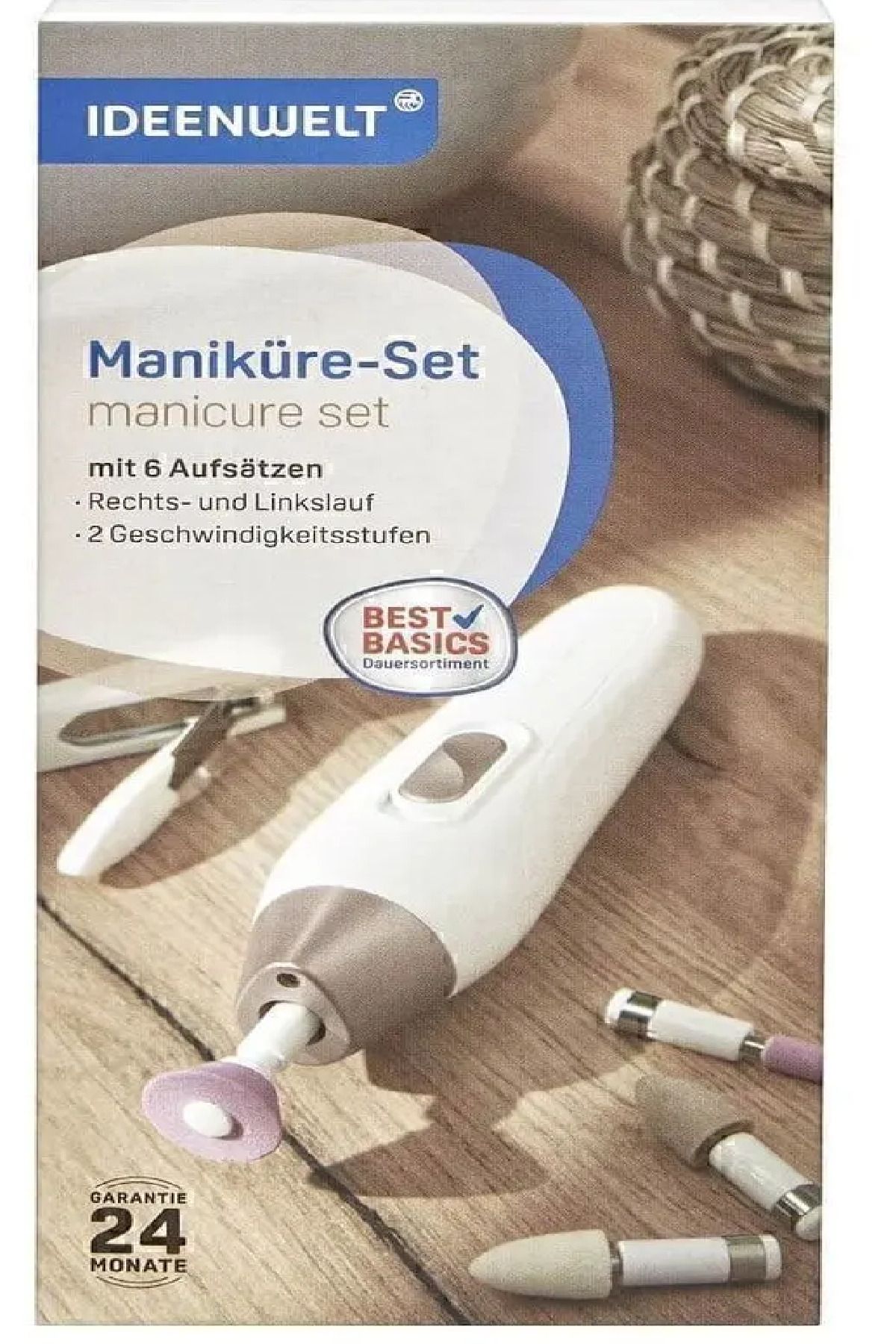 Ideenwelt Best Basics Manikür Ve Pedikür Seti Rose Gold 1 Adet