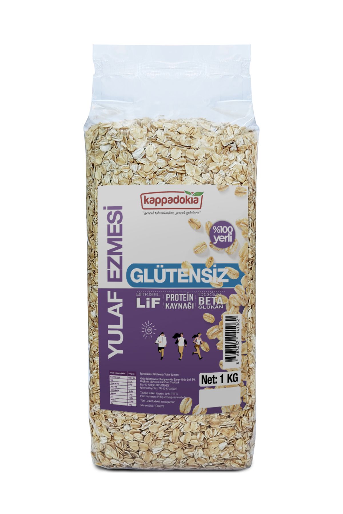 Ekonomik Boy Glütensiz Yulaf Ezmesi - 1 Kg