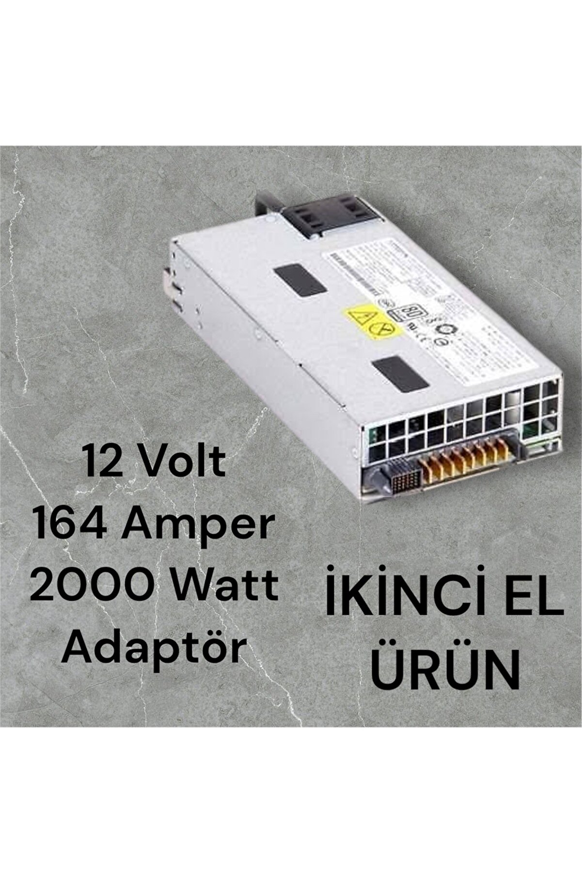 12 Volt 164 Amper 2000 Watt Yüksek Güçlü Adaptör Güç Kaynağı