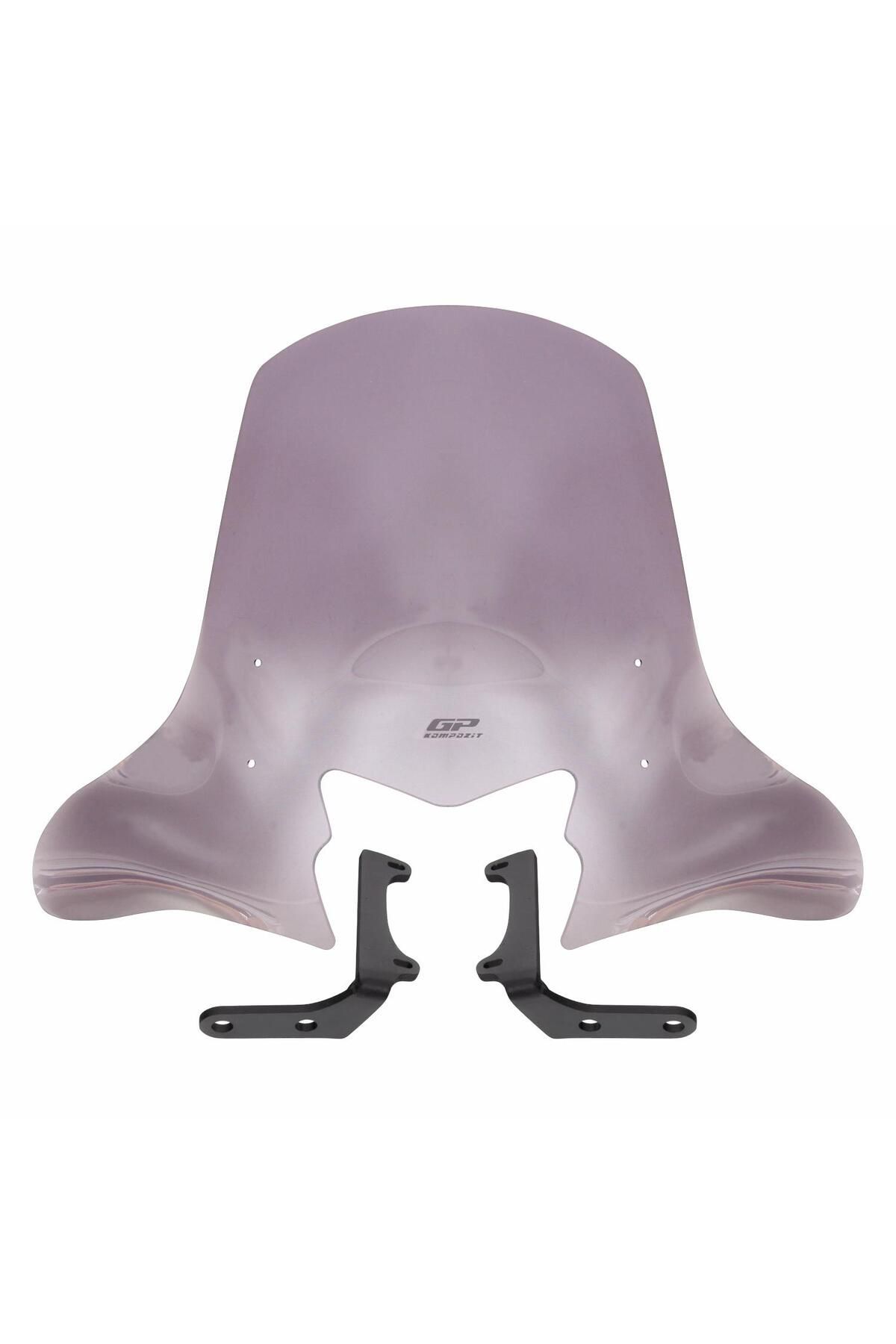 Gp Kompozit Honda Dio 2021-2024 Uyumlu Ön Cam Füme 58 Cm
