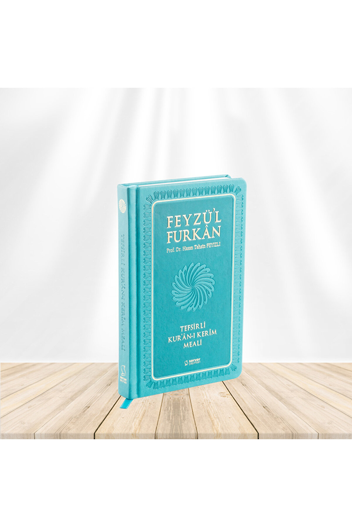 Feyzü'l Furkan Tefsirli Kur'an-ı Kerim Meali (ORTA BOY - TEFSİRLİ MEAL - CİLTLİ) - Turkuaz