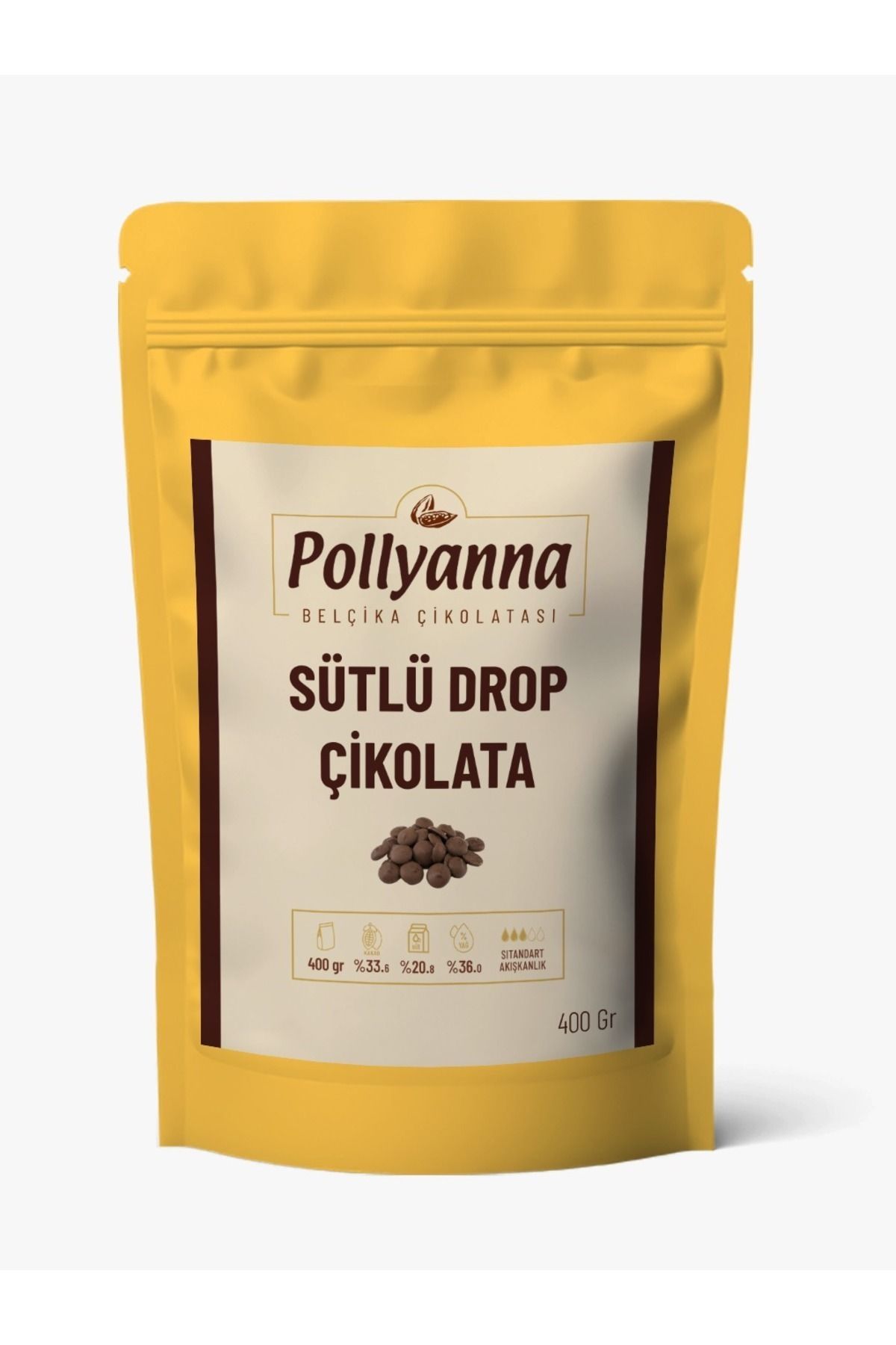 Sütlü Damla Belçika Çikolatası 400 gr