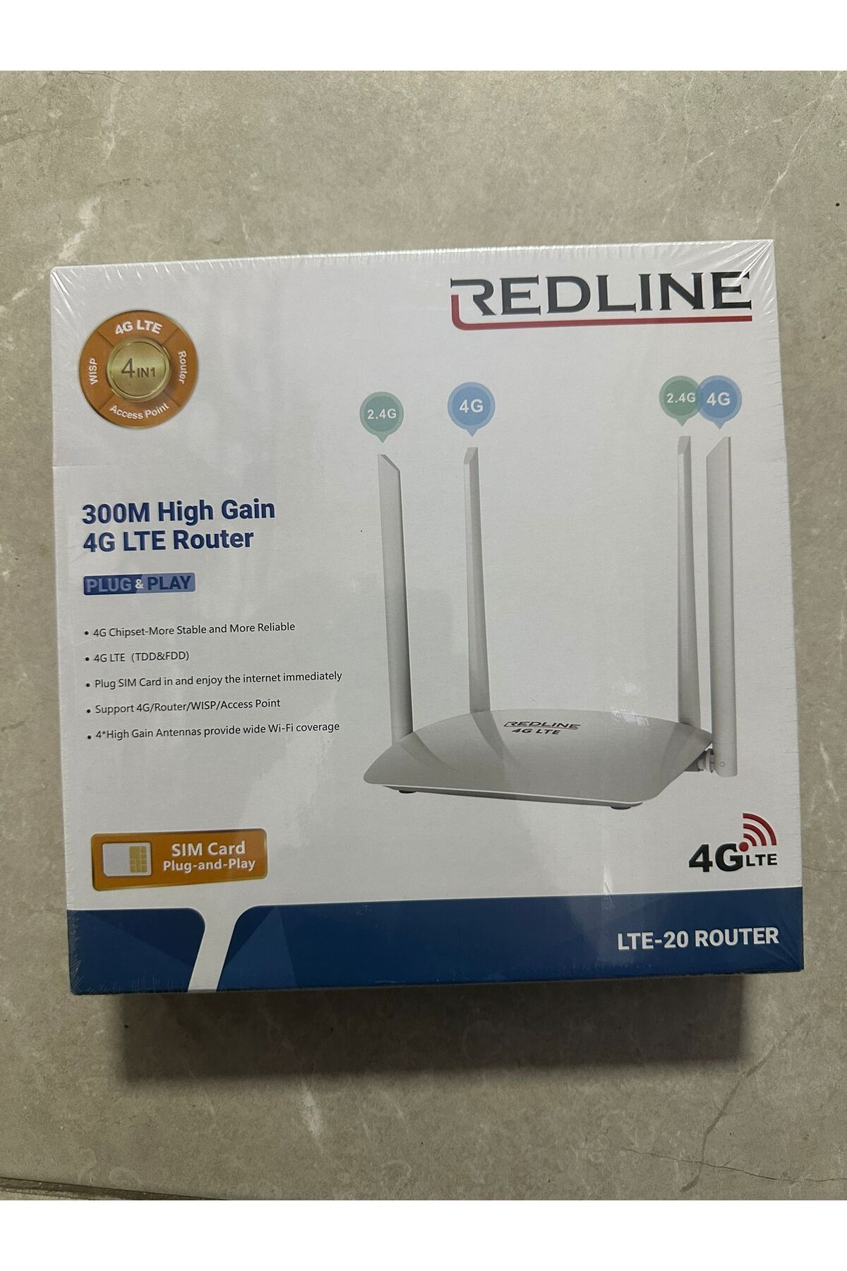 Lte-20 4g Lte Router 300m Sim Kart Modem