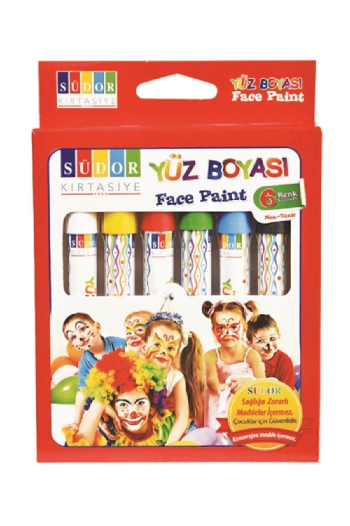 Yüz Boyası Set 6 Yb01