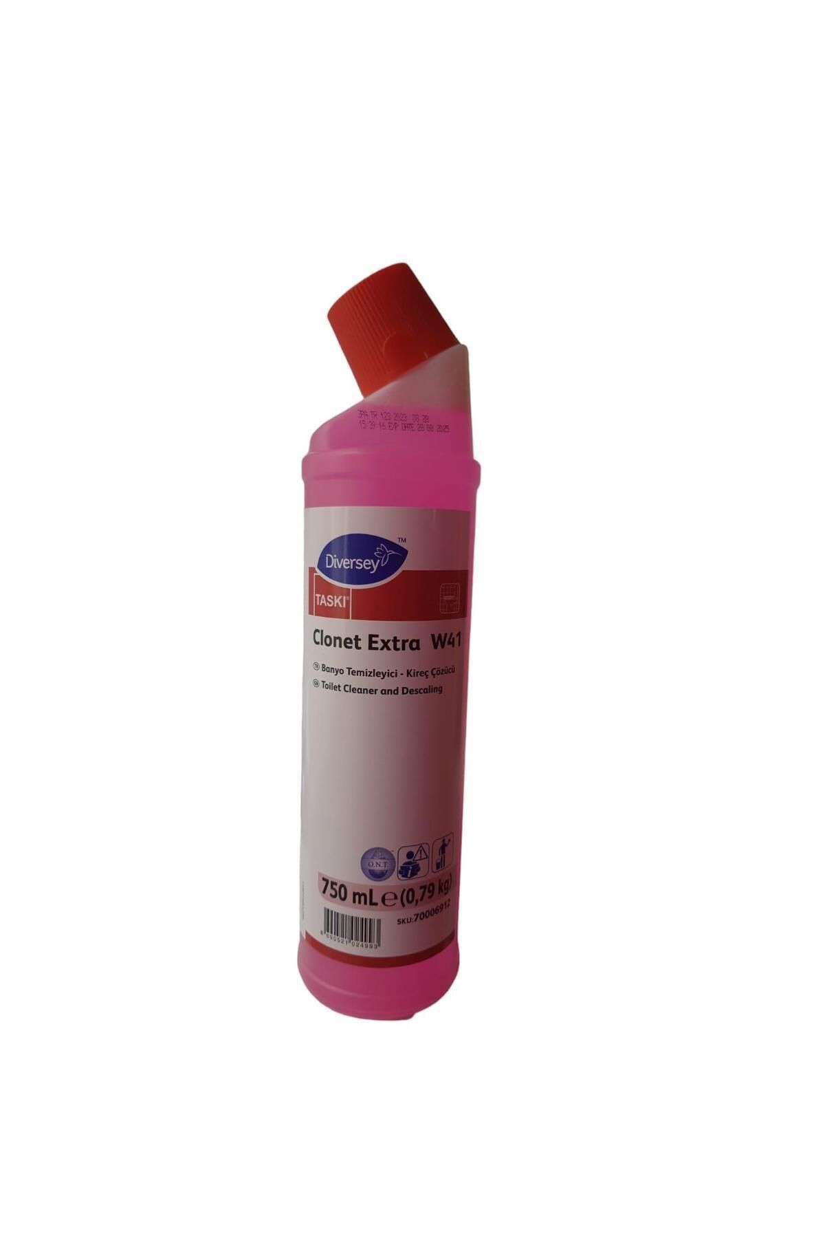 Diversey 750 ml Clonet Extra W41 Banyo Temizleyivi - Kireç Çözücü