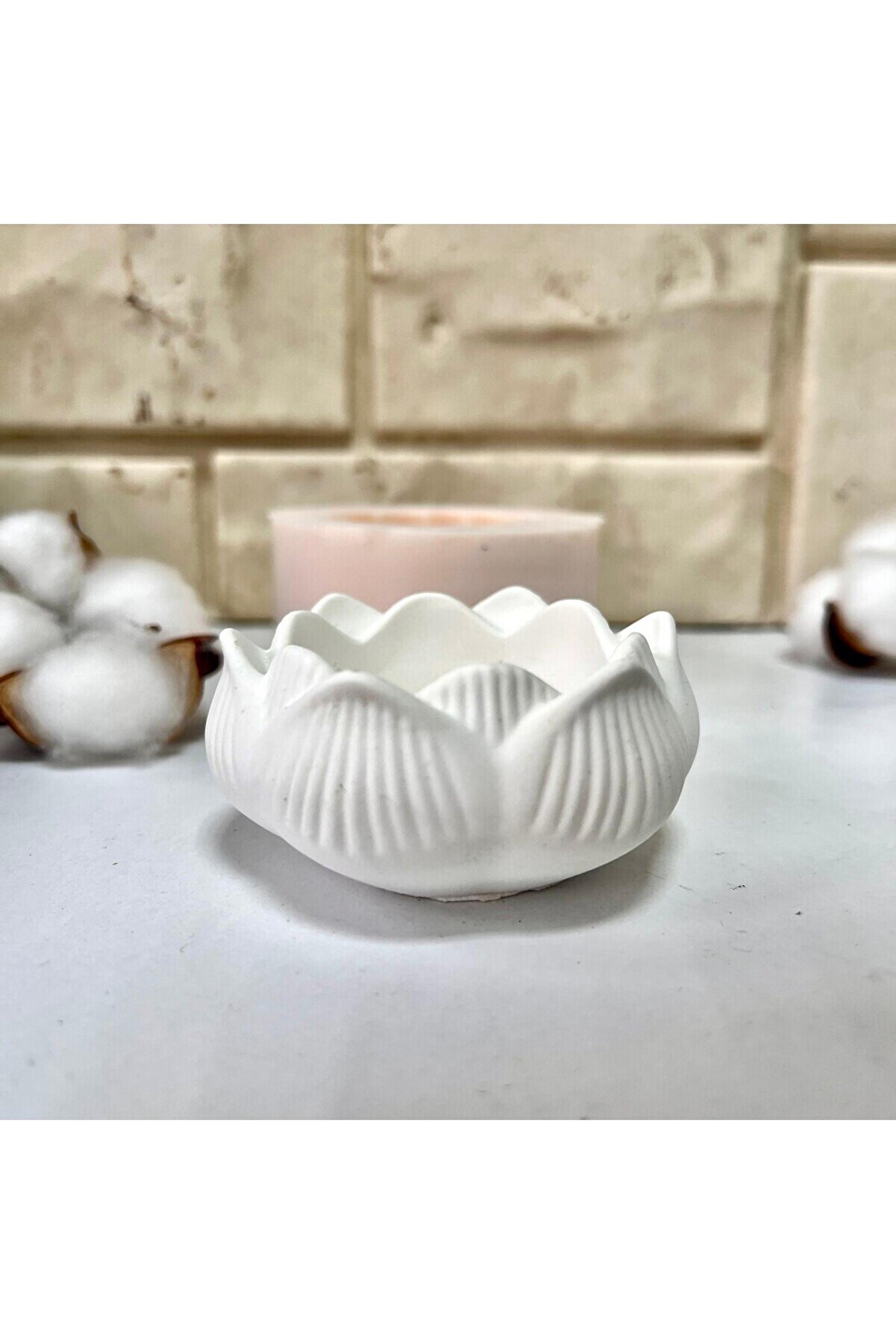 Lotus Mumluk Silikon Kalıp