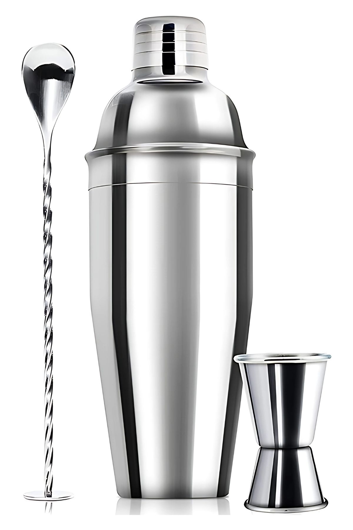 Kokteyl Shaker Seti 3 Parça
