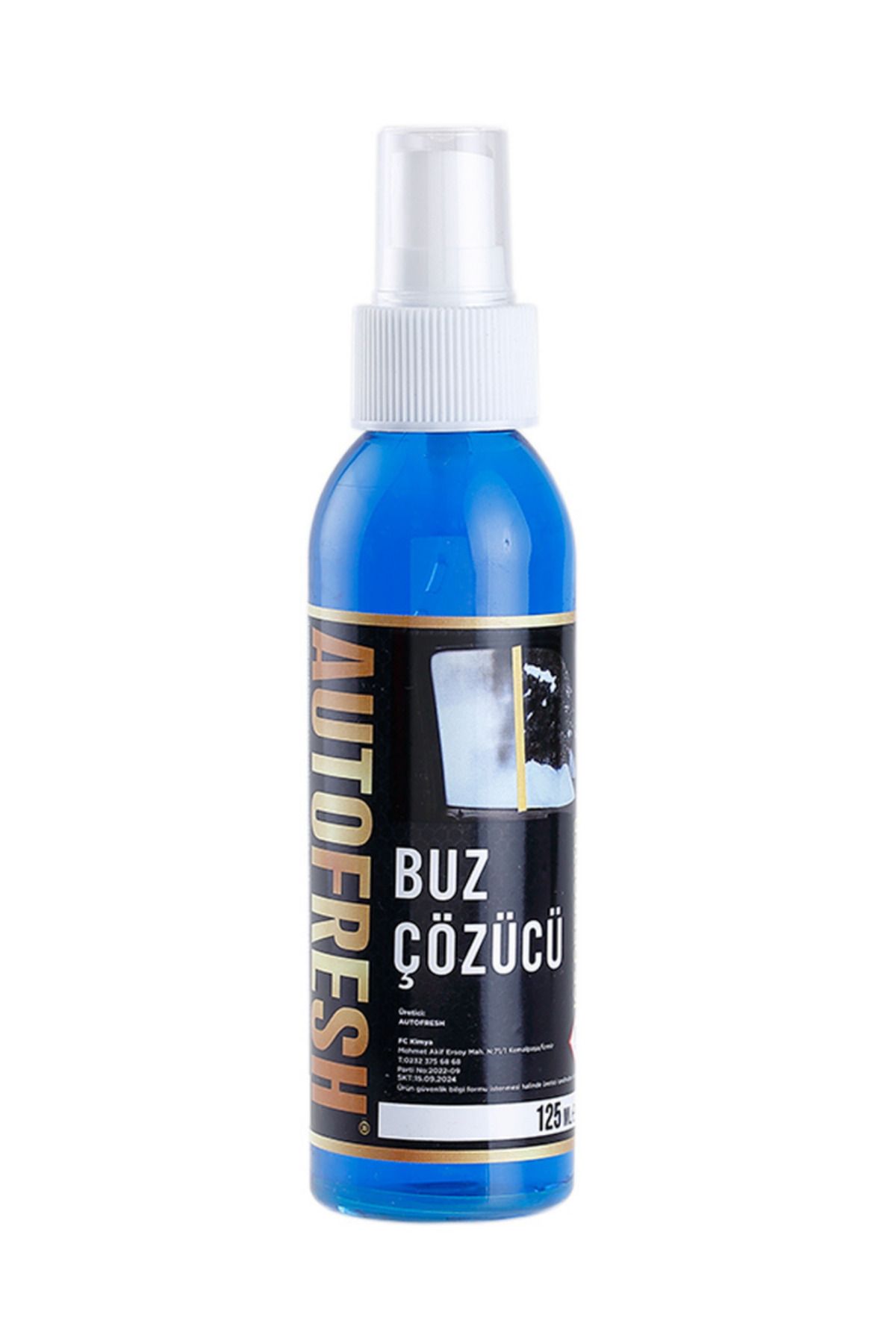 Oto Buz Çözücü Araç Araba Ayna Cam Buzlanma Önleyici Hızlı Ve Pratik Kullanım Sprey 125 Ml