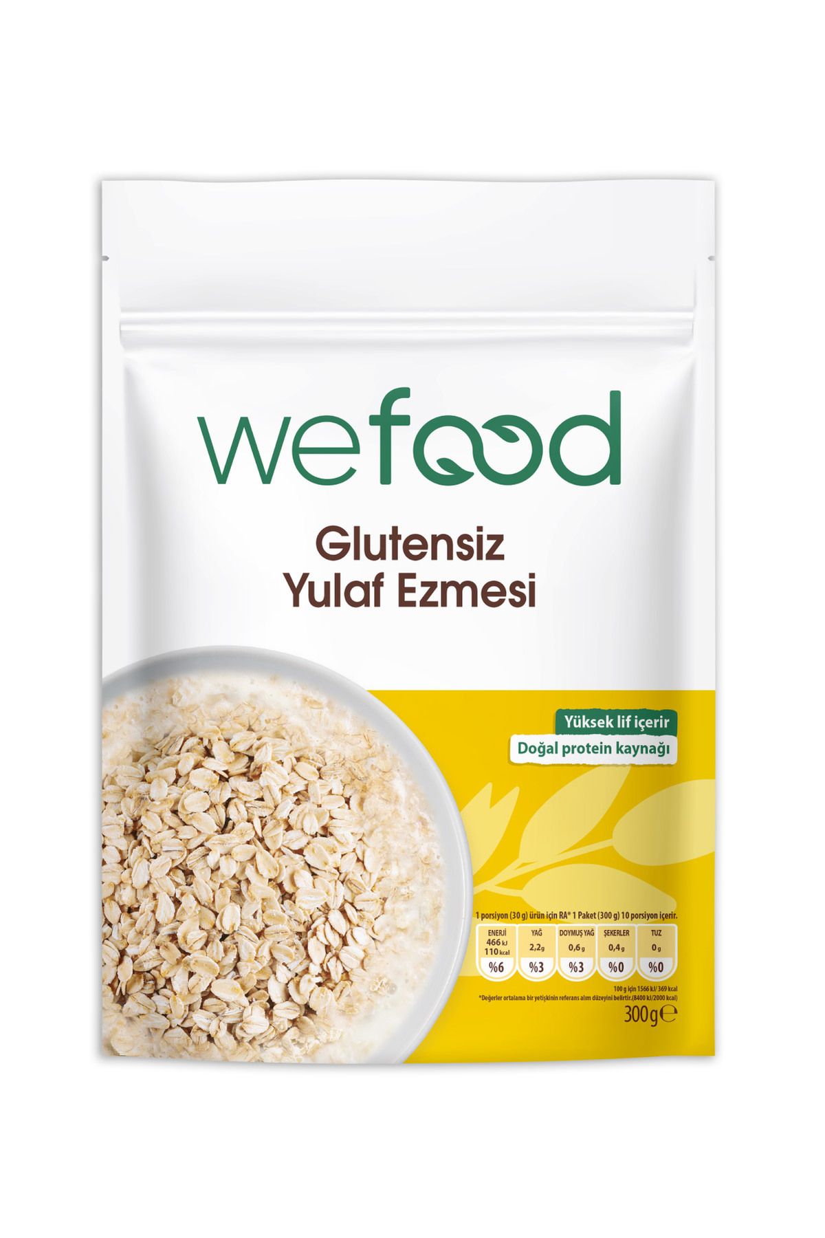 Glütensiz Yulaf Ezmesi 300 gr