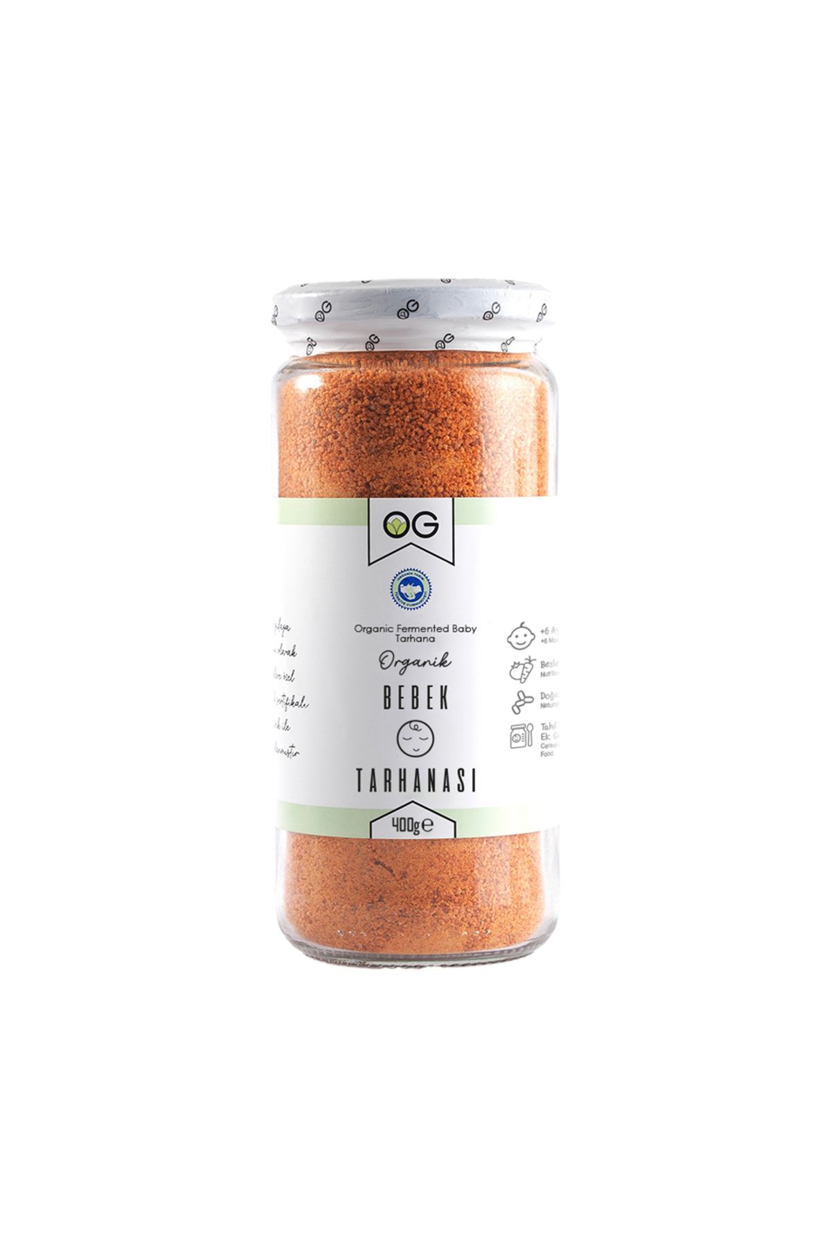Organik Bebek Tarhanası +6 Ay 400 gr
