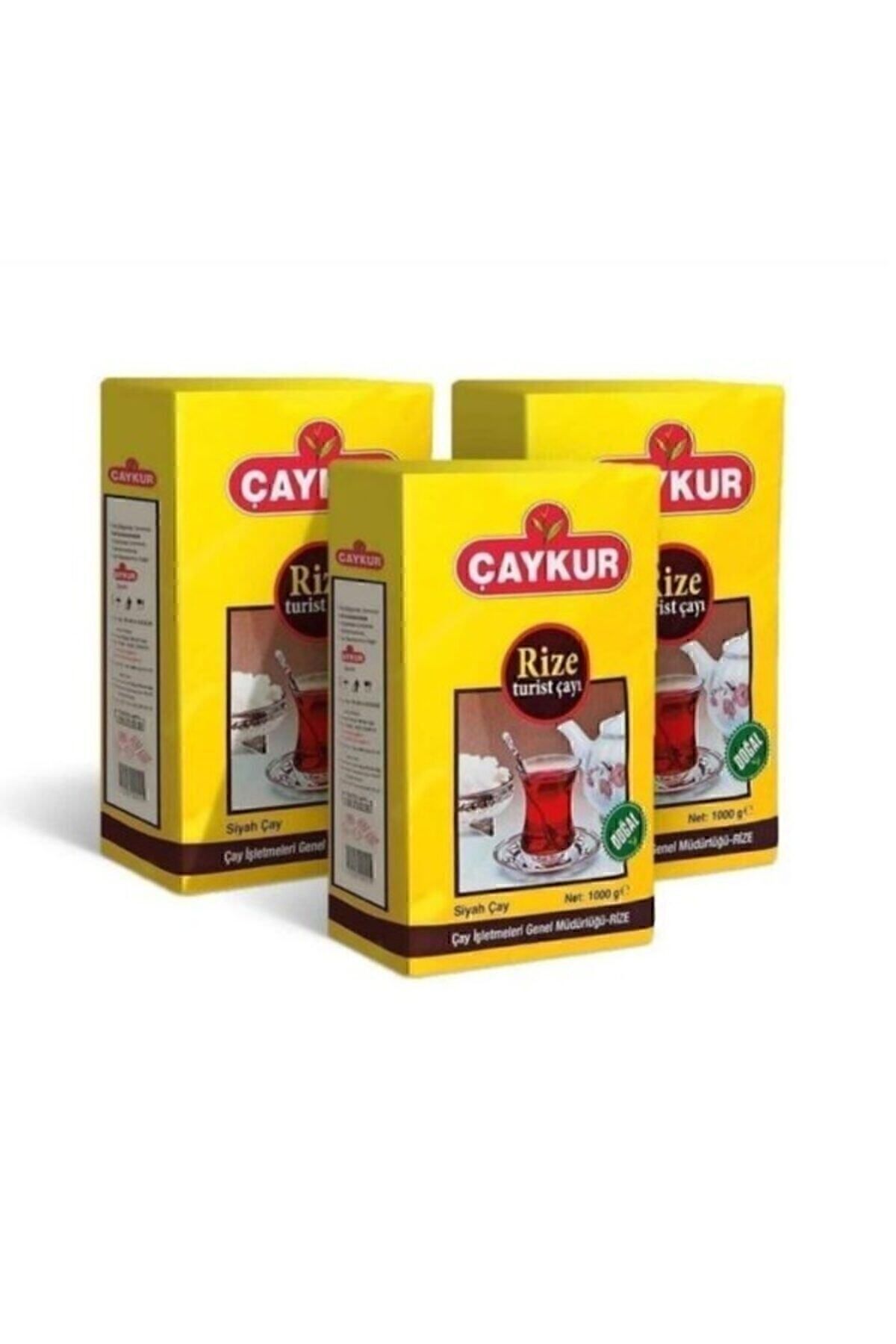 Rize Turist Siyah Dökme Çay 3 X 1 Kg