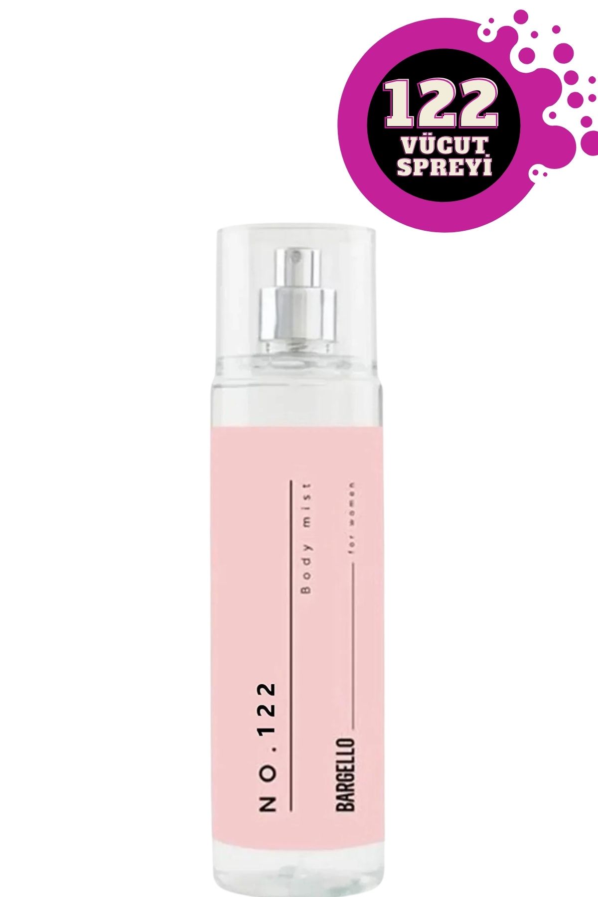 No:122 Body Mist 210ml Kadın Vücut Spreyi