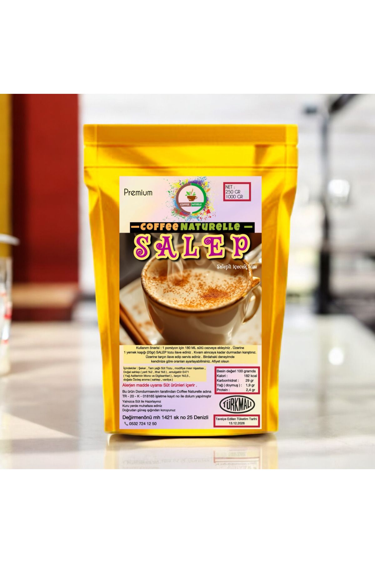 Salep 1 Kg - ( 1000 Gr ) " Premıum "
