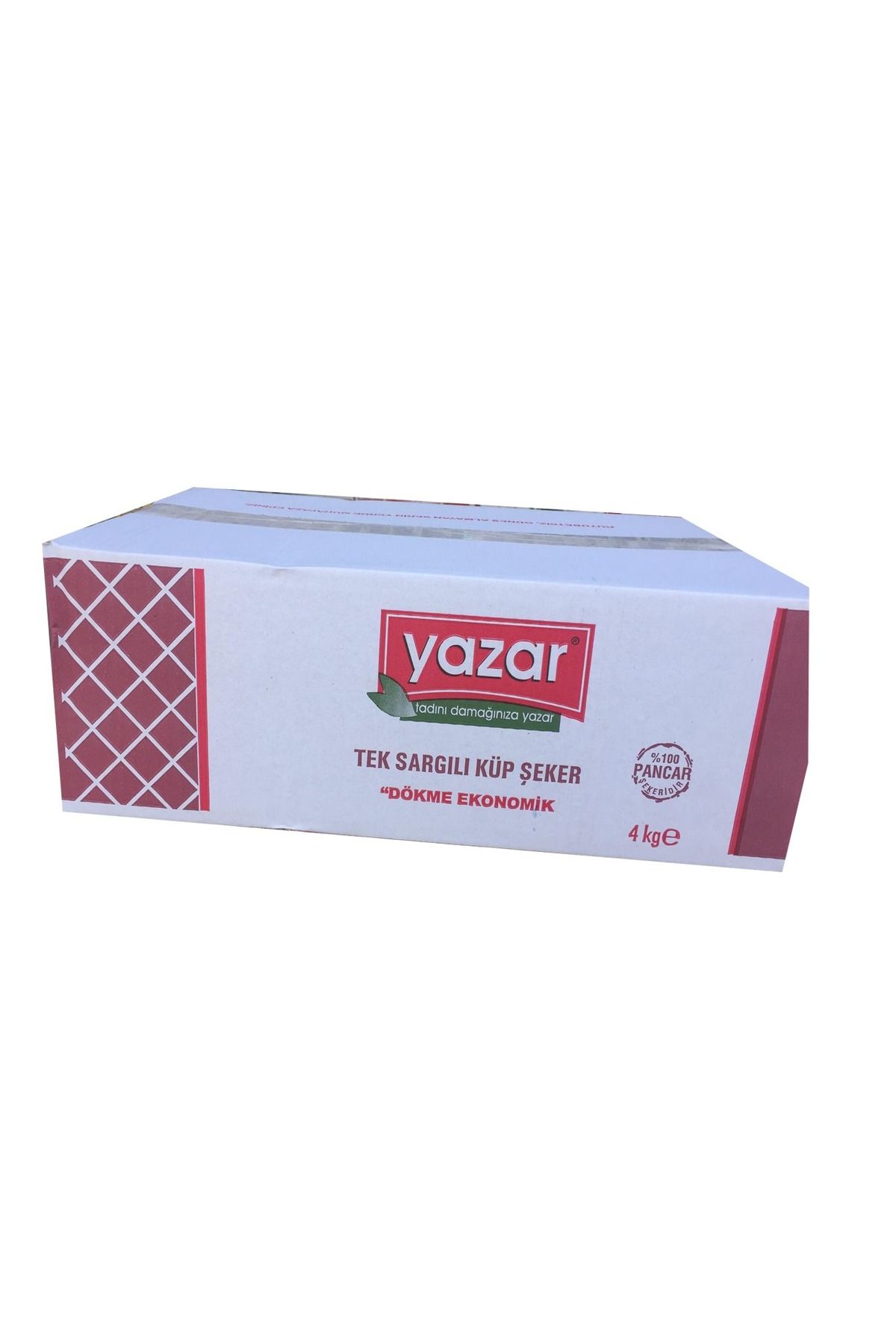 Tek Sargılı Kesme Küp Şeker 4 Kg.