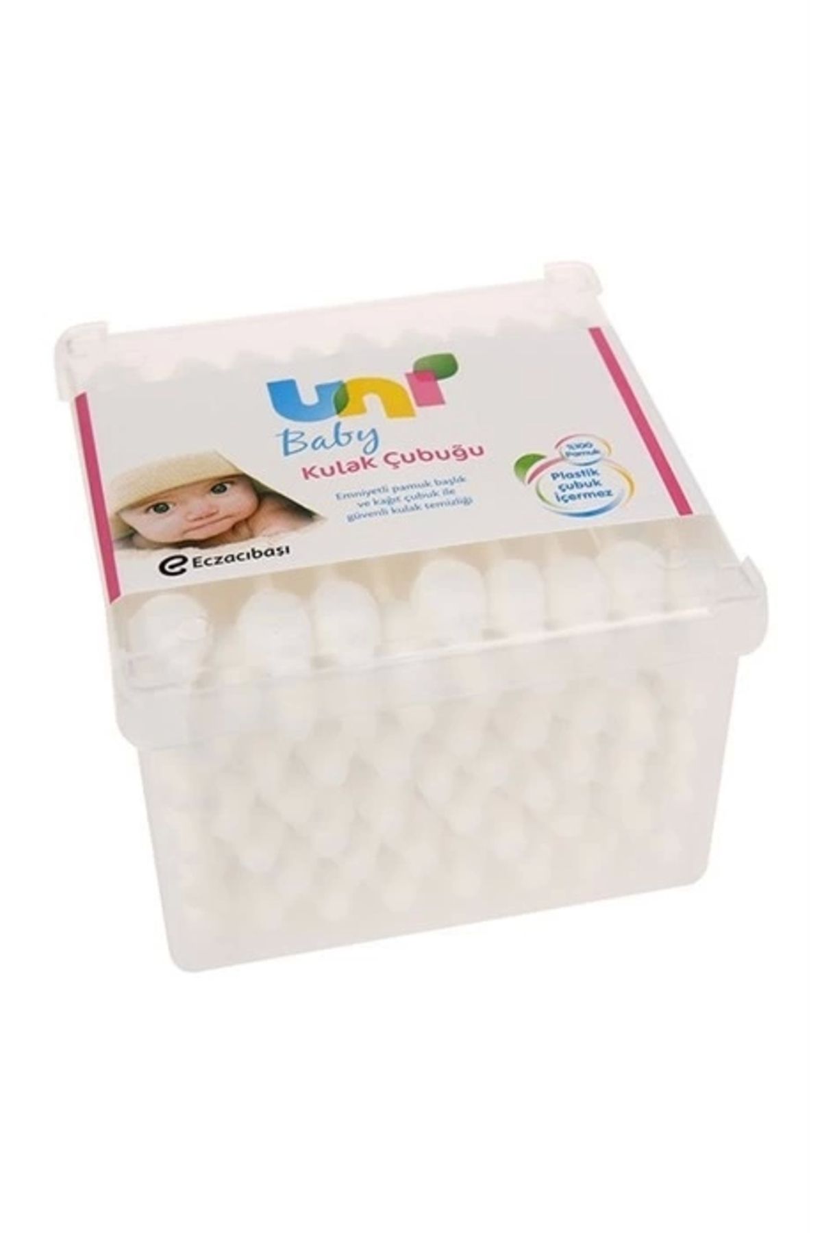 Pamuklu Kulak Çubuğu -safety Cotton Swabs- 56´li