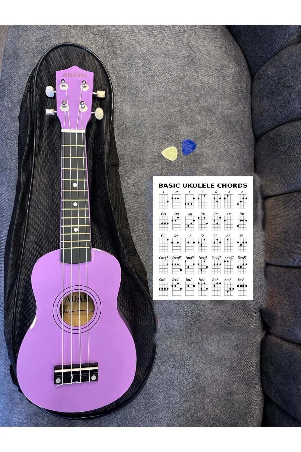 Soprano Lila Ukulele Kılıf Ve Pena 54cm