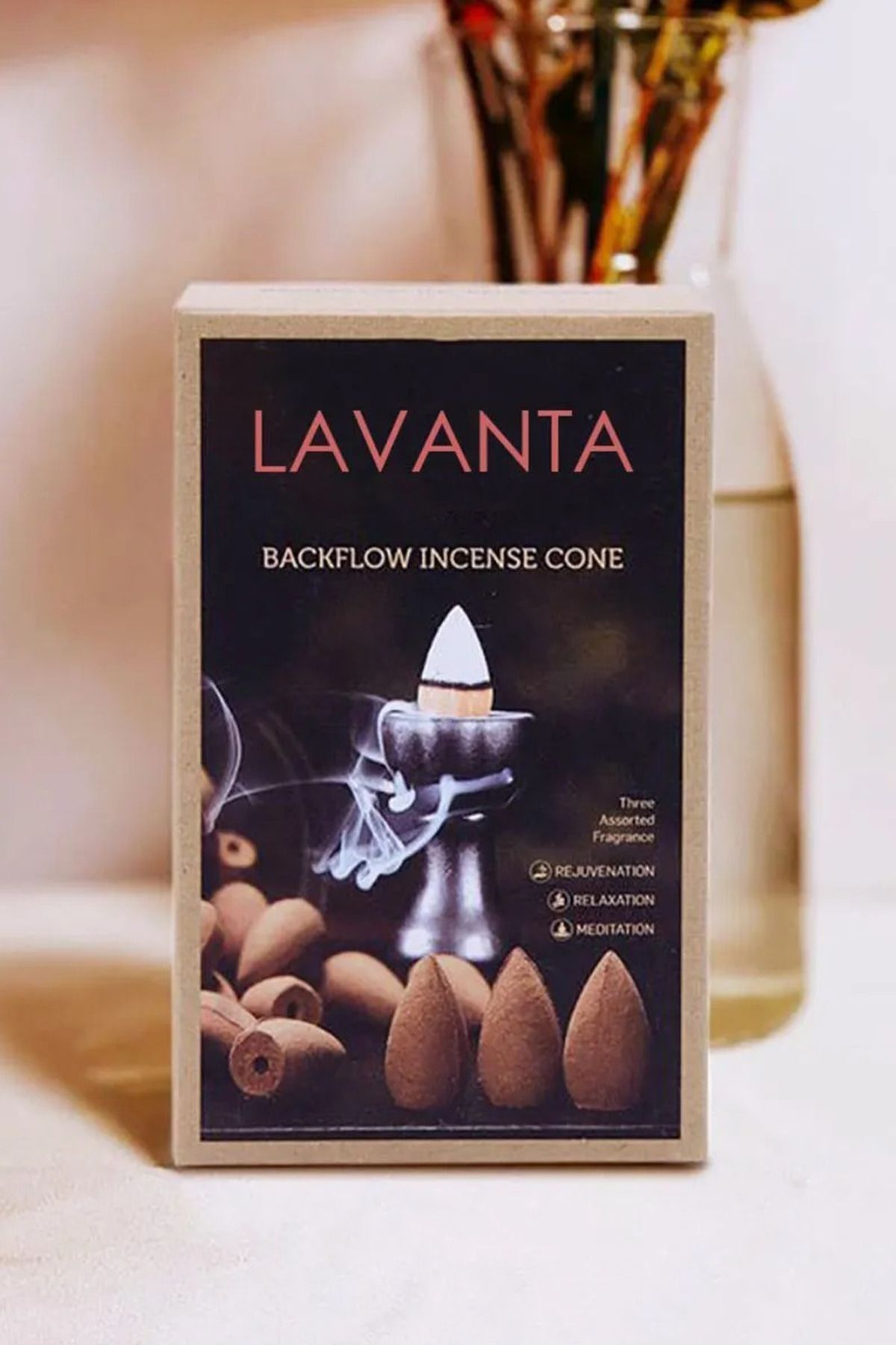 Lavanta Kokulu 10 Adet Geri Akış Tütsü & Oda Kokusu