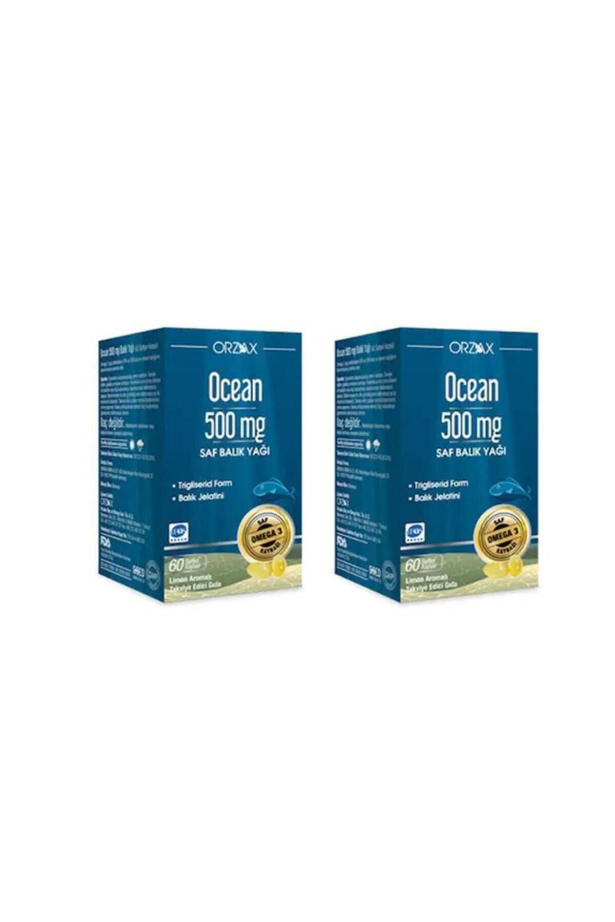 500 Mg Saf Balık Yağı 60 Kapsül 2'li Paket