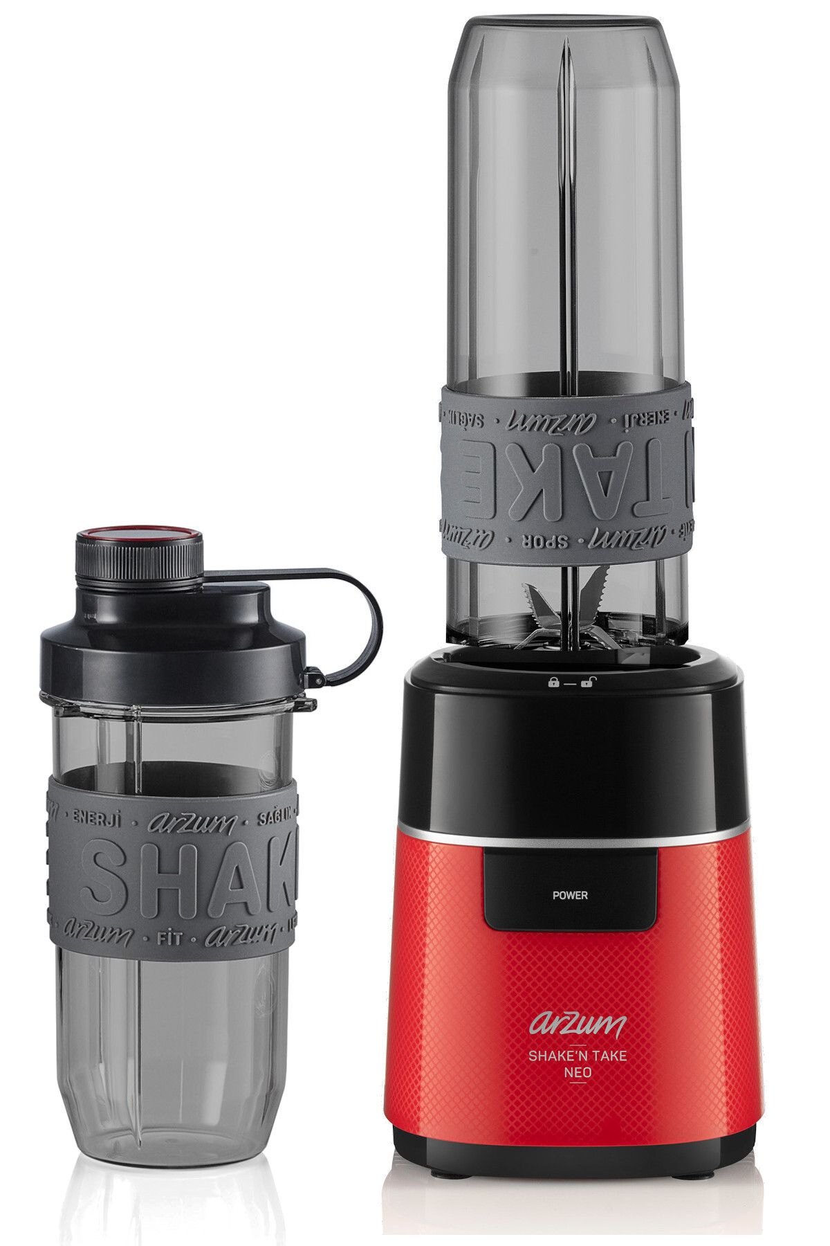 AR1147 Shake'N Take Neo Kişisel Blender - Kırmızı