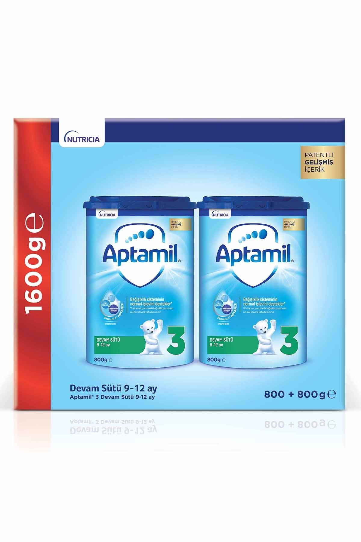 3 Devam Sütü 9-12 Ay Akıllı Kutu 800 G X 2 Adet