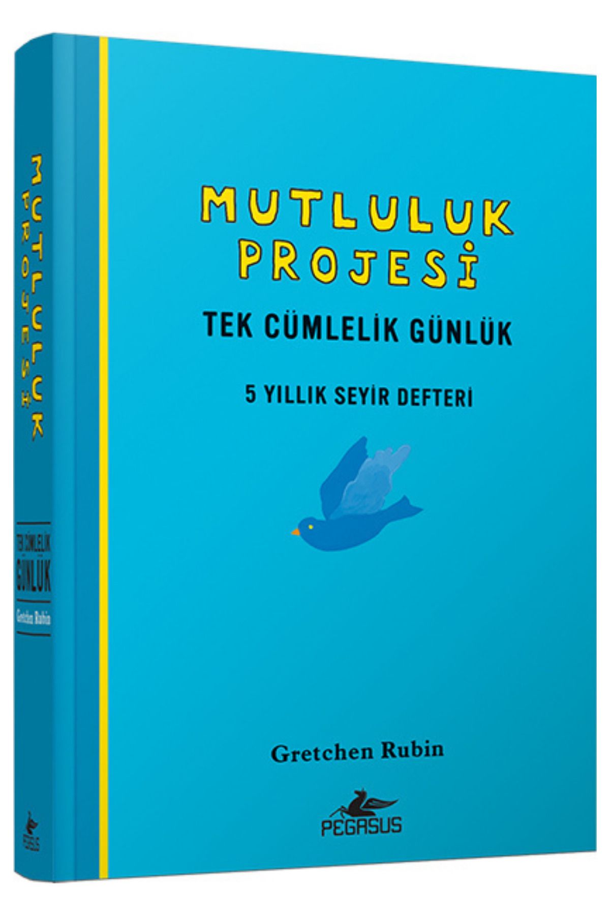 Mutluluk Projesi: Tek Cümlelik Günlük: 5 Yıllık Seyir Defteri (Ciltli Midi Boy) - Gretchen Rubin